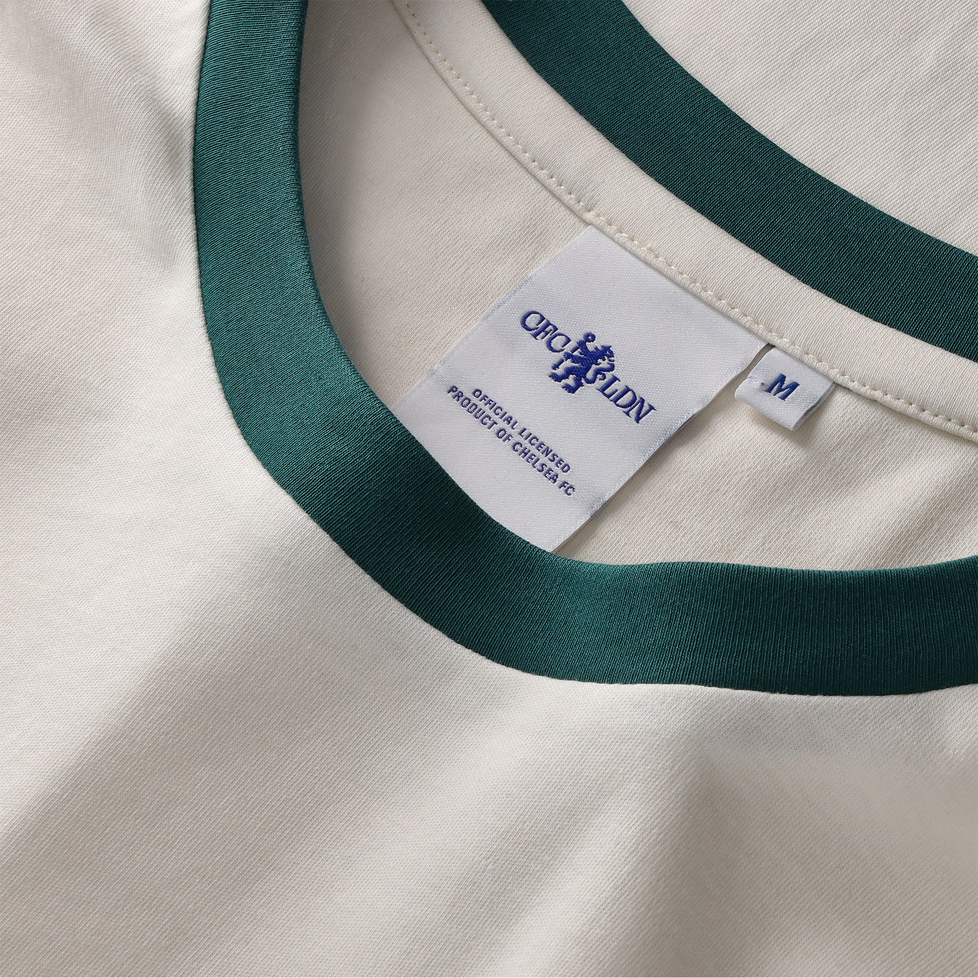 Chelsea Speedway Ringer T-Shirt - Off White, , rebel_hi-res