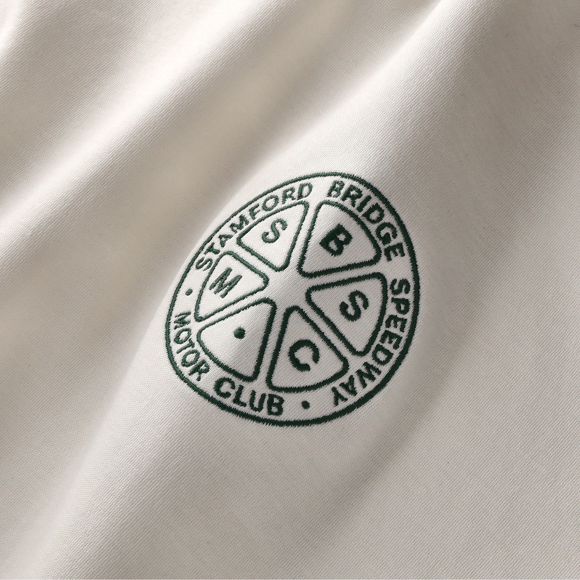 Chelsea Speedway Ringer T-Shirt - Off White, , rebel_hi-res