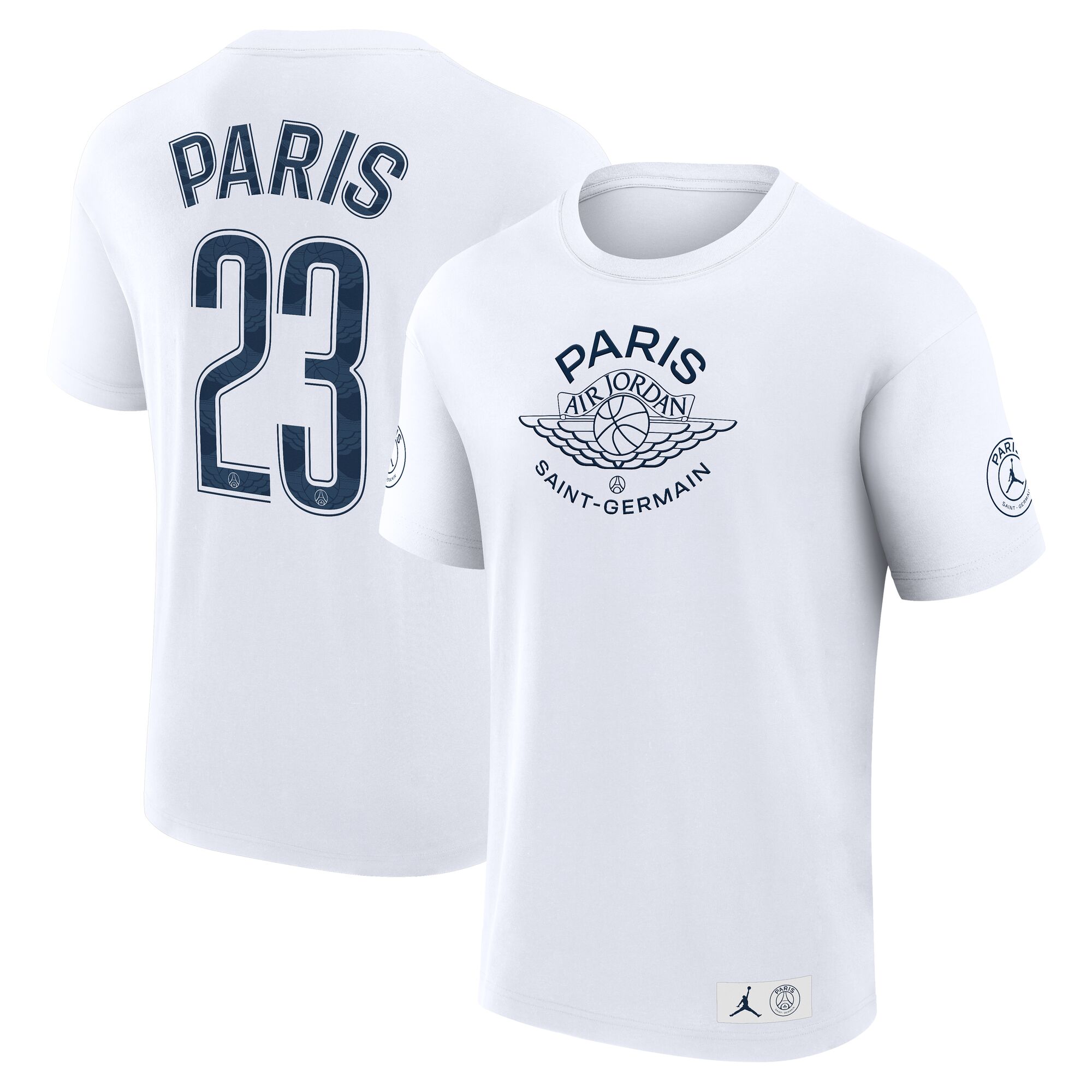 PSG x Jordan Wings 'Paris 23' T-Shirt - White, , rebel_hi-res
