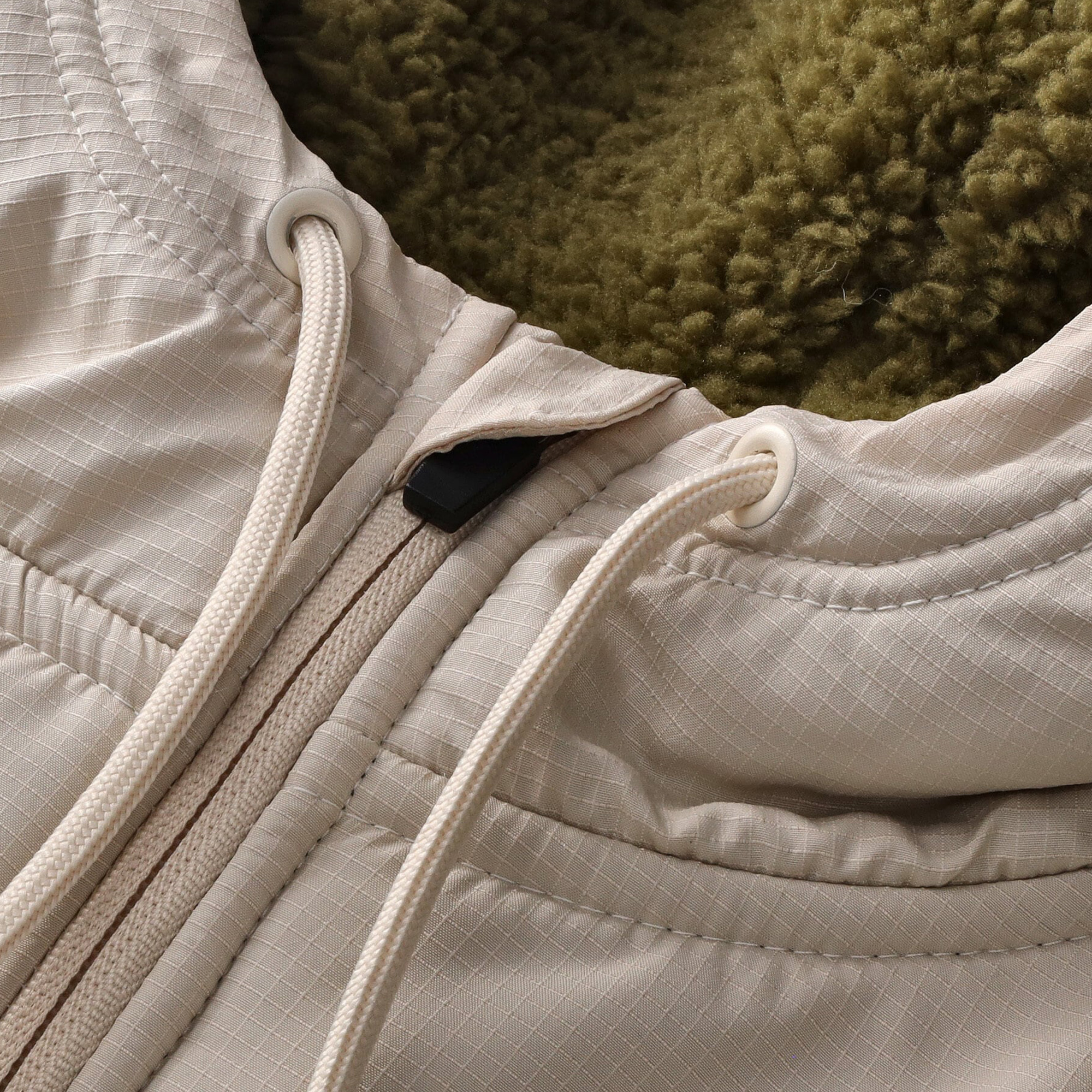 PSG Elements Micro Fleece Hooded Quarter Zip - Safari, , rebel_hi-res