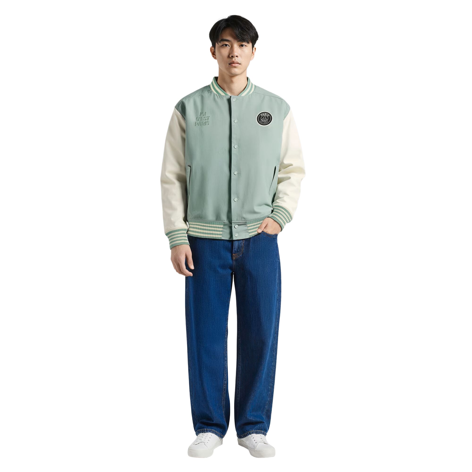 PSG Elements Varsity Jacket - Sage, , rebel_hi-res