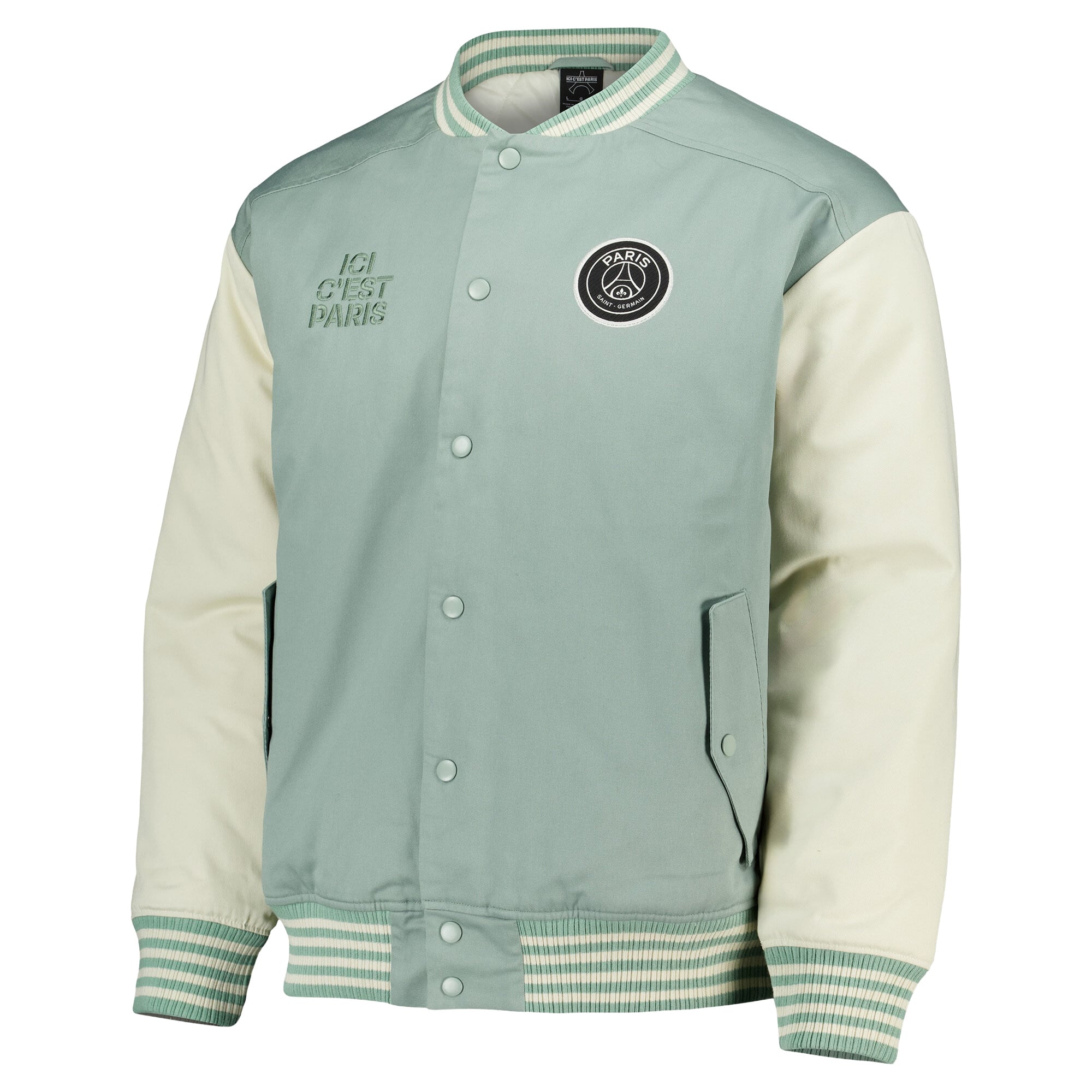 PSG Elements Varsity Jacket - Sage, , rebel_hi-res