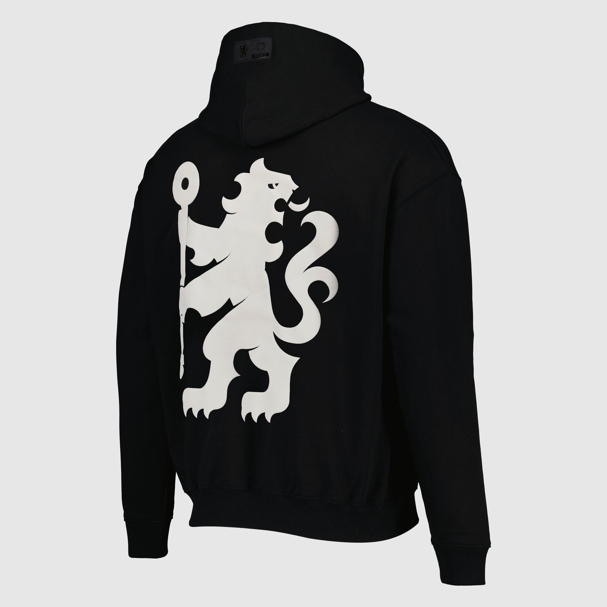 Chelsea Club World Cup Elevated Oversized Heavyweight Hoodie - Black - Mens, , rebel_hi-res