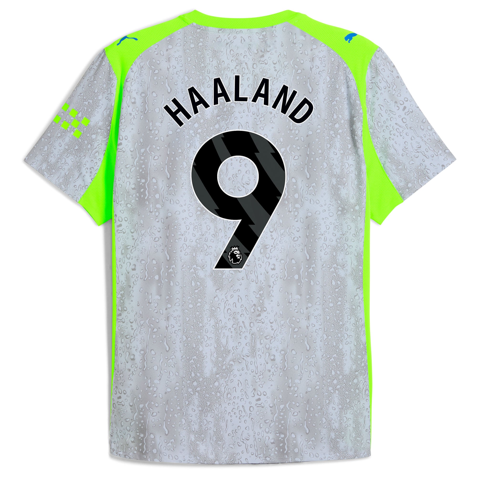 Manchester City PUMA Authentic Third Shirt 2025-26 with Haaland 9 printing, , rebel_hi-res