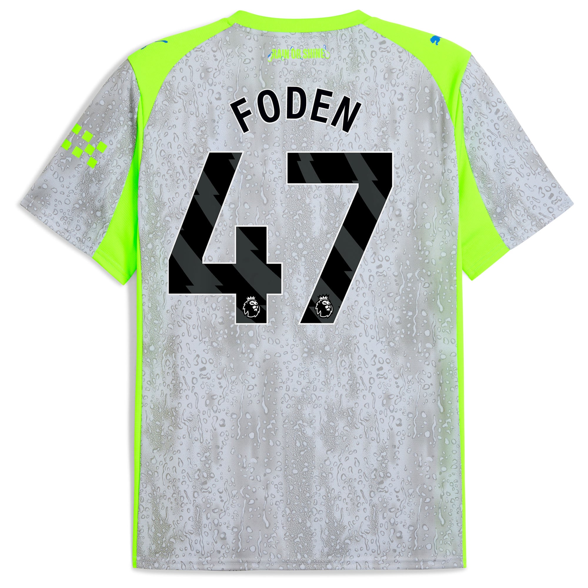 Manchester City PUMA Third Shirt 2025-26 with Foden 47 printing, , rebel_hi-res