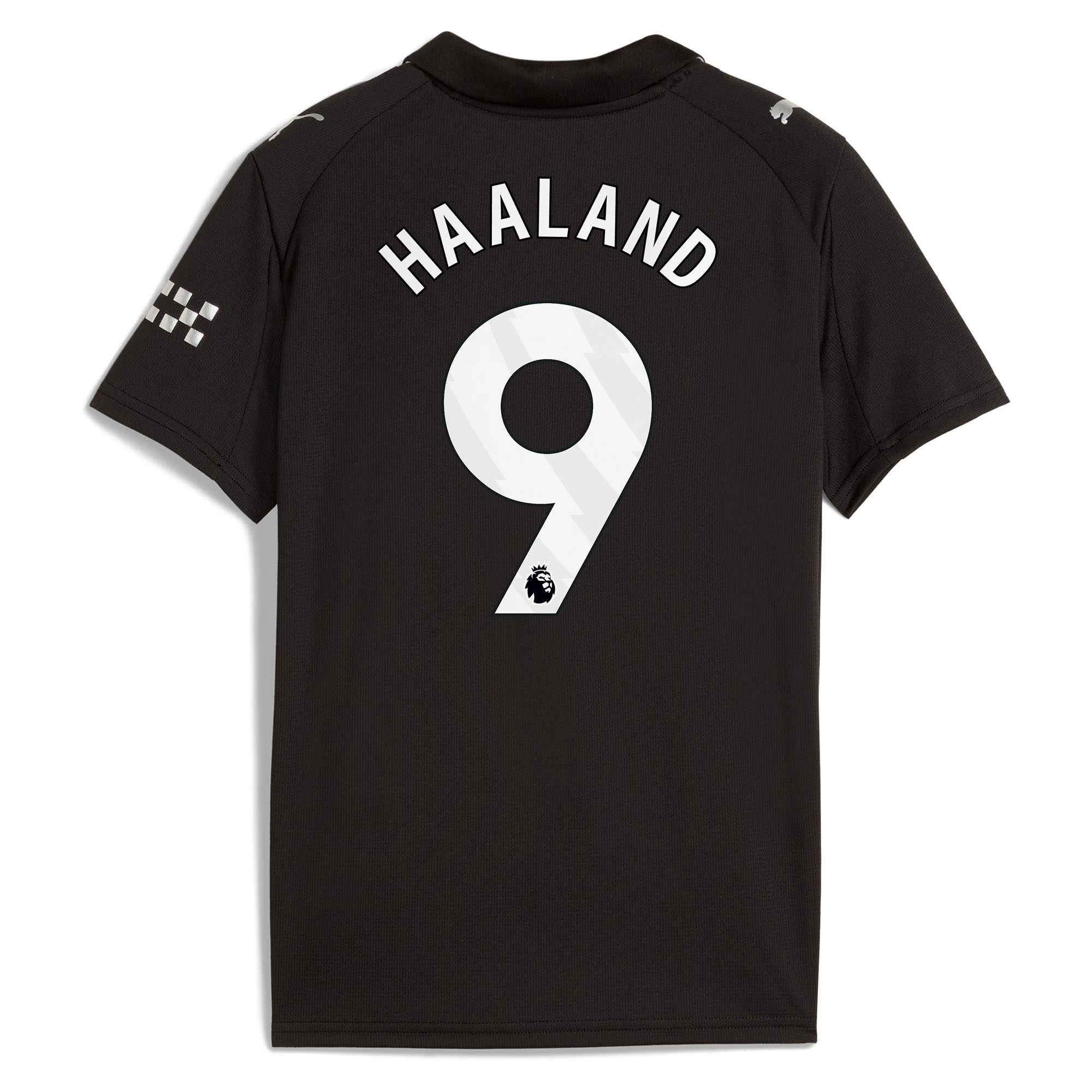Manchester City PUMA Away Shirt 2025-26 - Kids with Haaland 9 printing, , rebel_hi-res