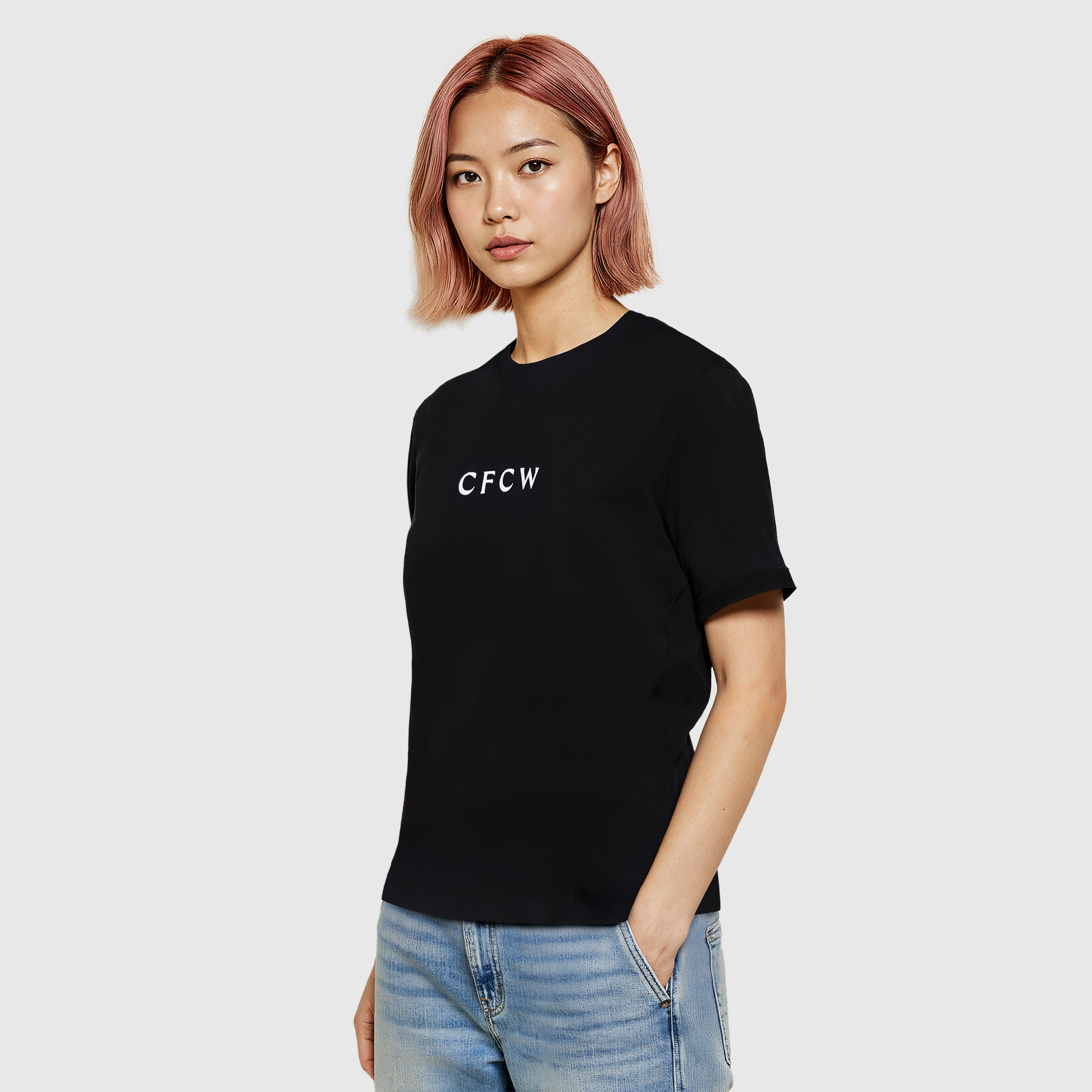 Chelsea CFCW Bold T-shirt - Black - Unisex, , rebel_hi-res