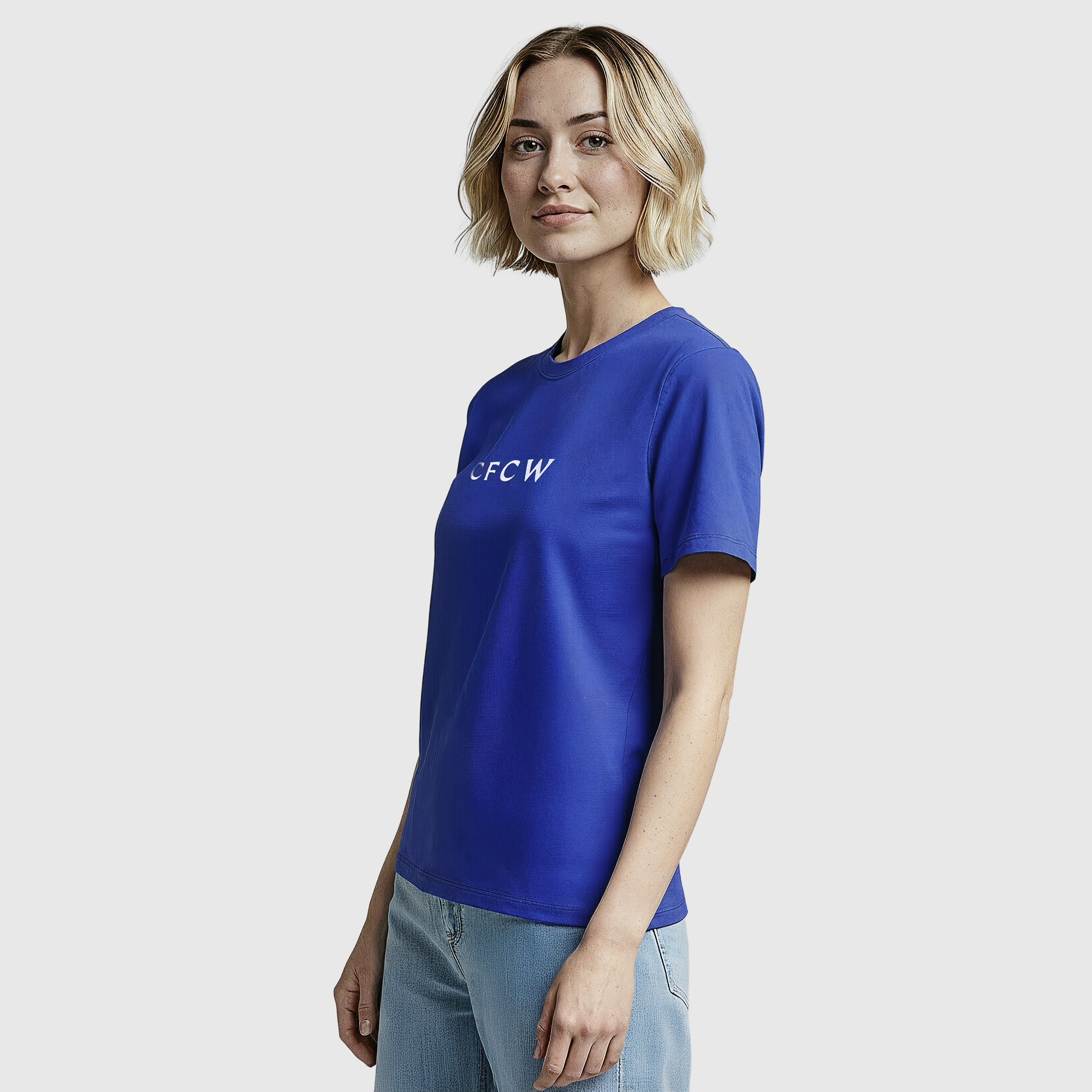 Chelsea CFCW Bold T-shirt - Blue - Unisex, , rebel_hi-res