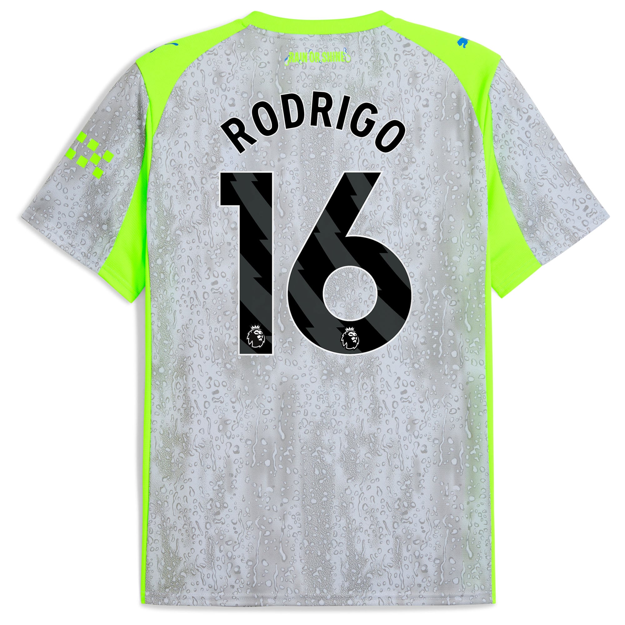 Manchester City PUMA Third Shirt 2025-26 with Rodrigo 16 printing, , rebel_hi-res