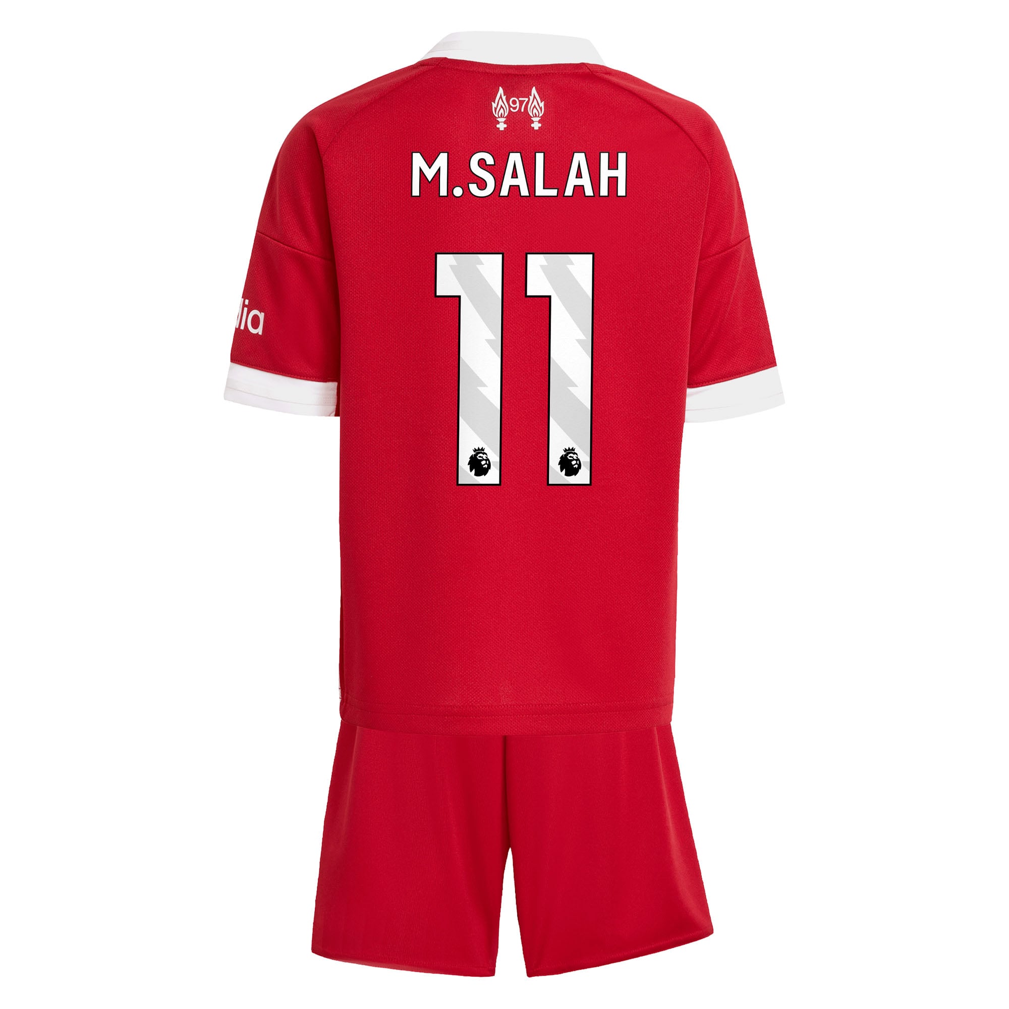 Liverpool adidas Home Minikit 2025-26 with M.Salah 11 printing, , rebel_hi-res