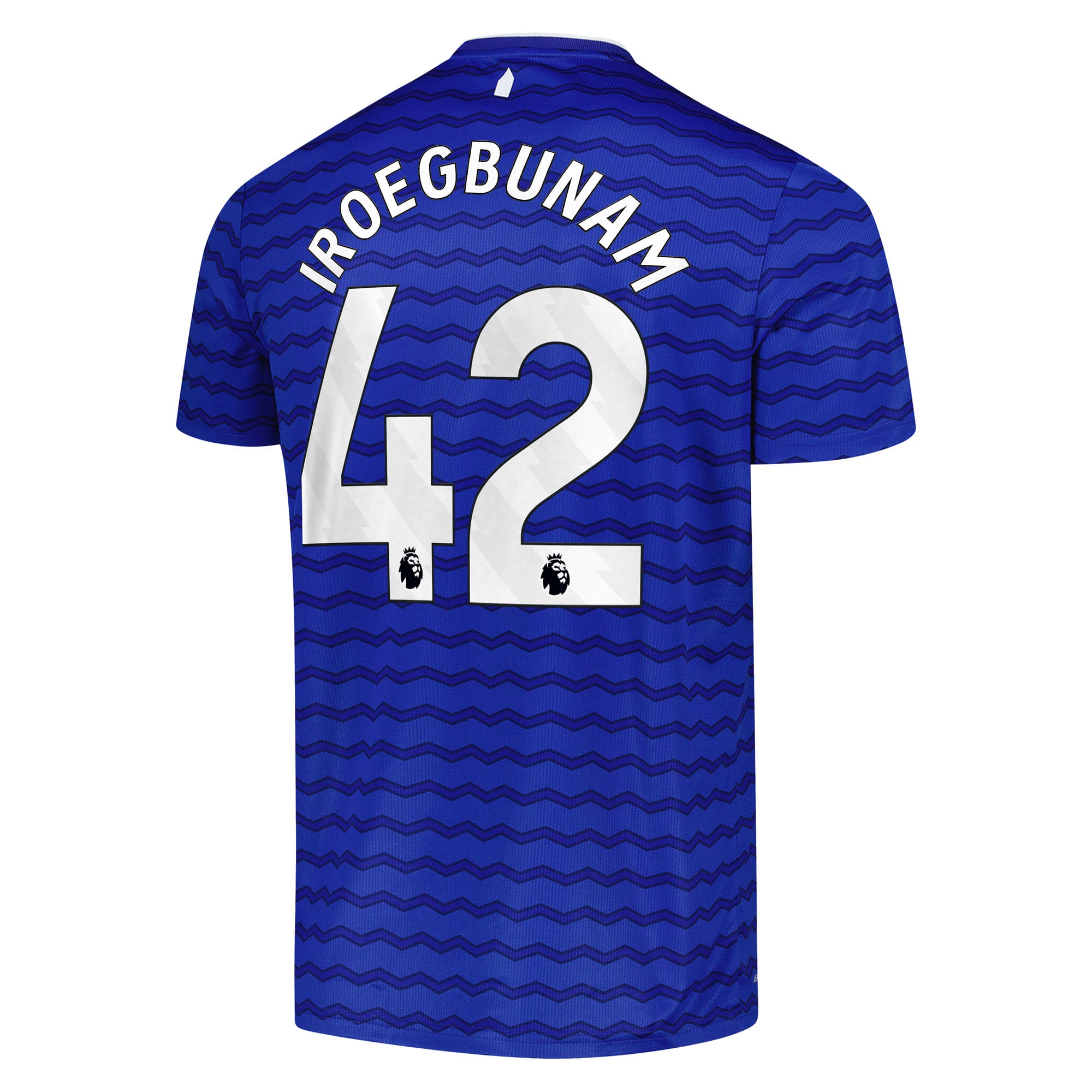 Everton Castore Home Replica Shirt 2025-26 - Kids with Iroegbunam 42  printing, , rebel_hi-res