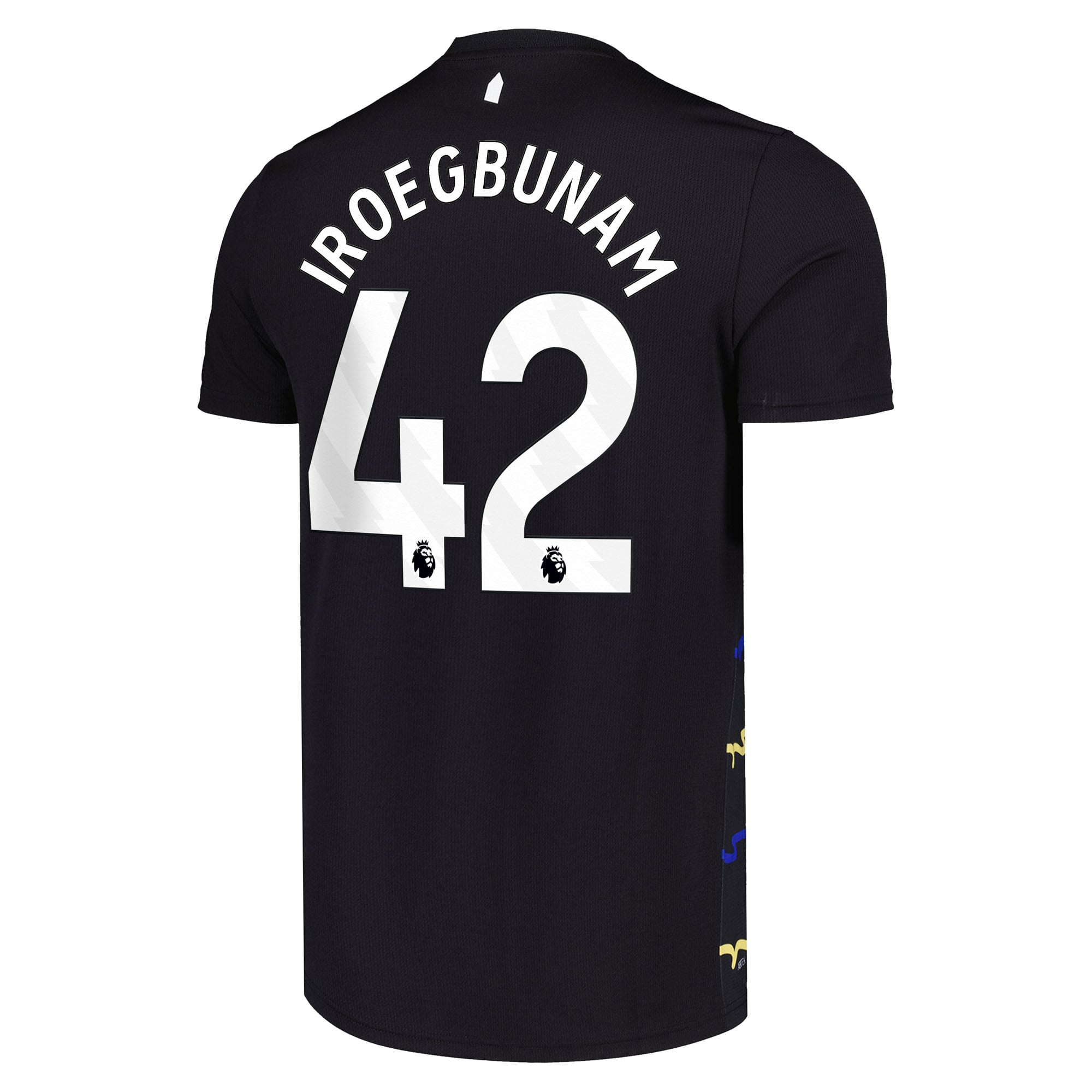 Everton Castore Third Replica Shirt 2025-26 with Iroegbunam 42  printing, , rebel_hi-res