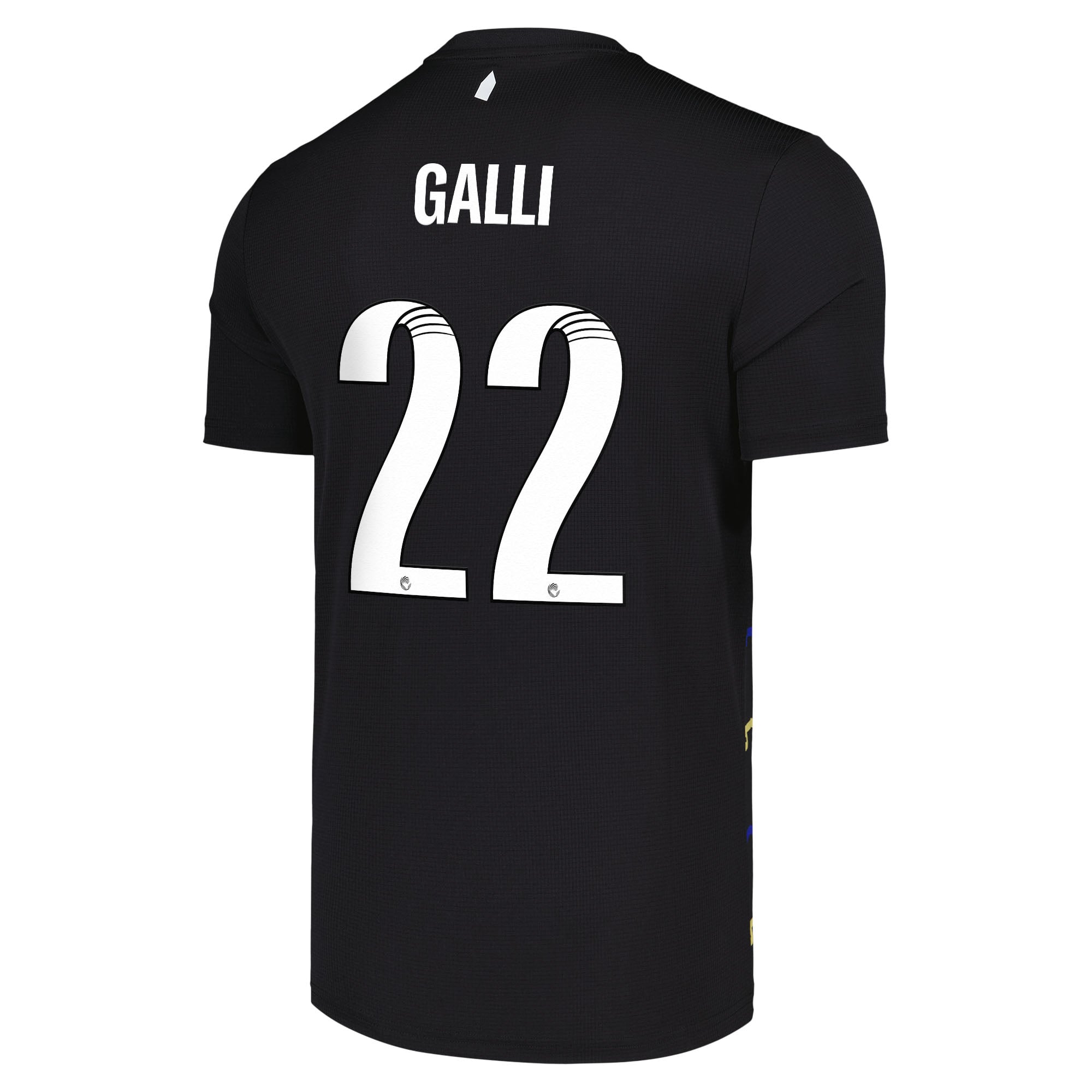 Everton Castore WSL Third Pro Shirt 2025-26 with Galli 22  printing, , rebel_hi-res