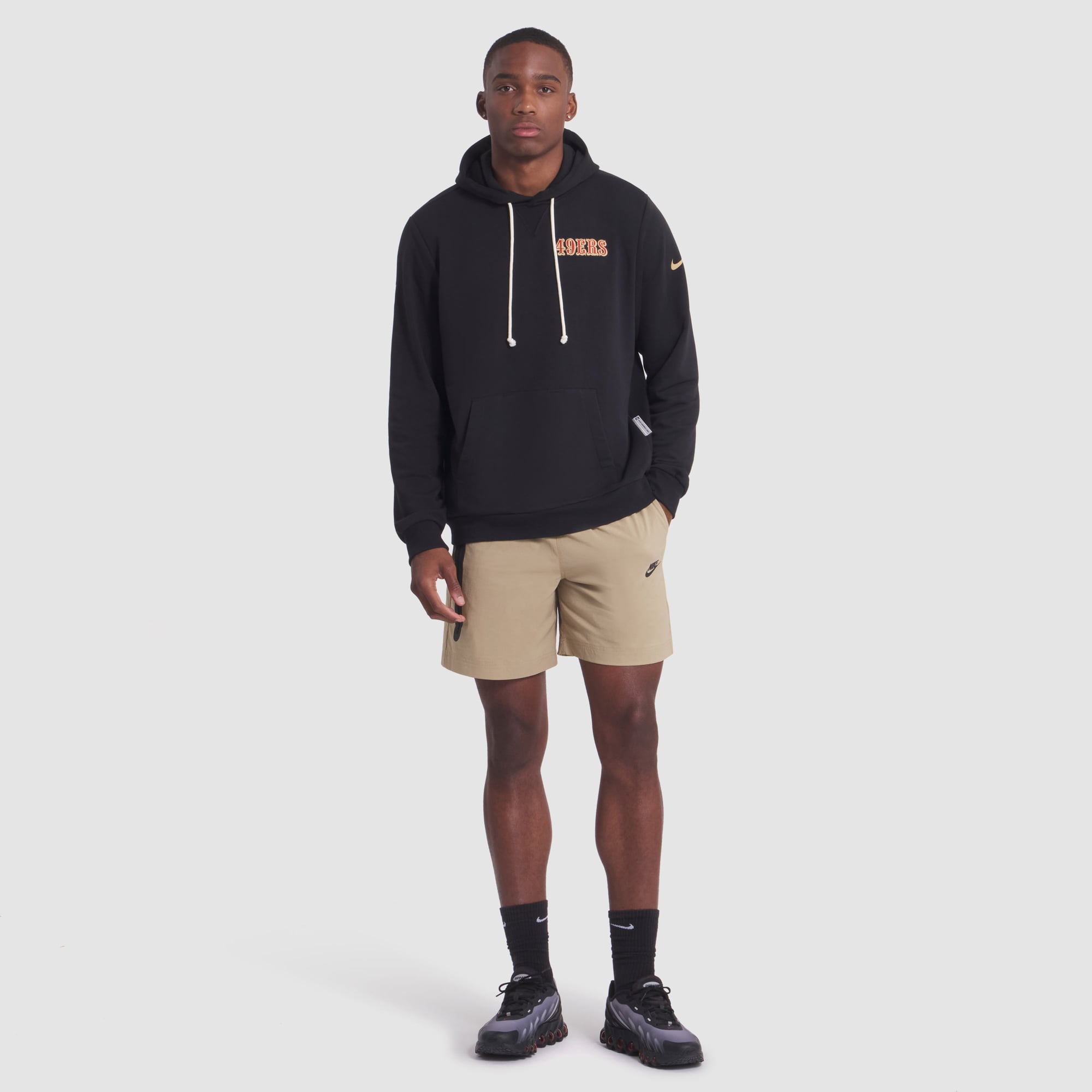 San Francisco 49ers Nike Rivalry Dri-FIT Hoodie - Mens, , rebel_hi-res