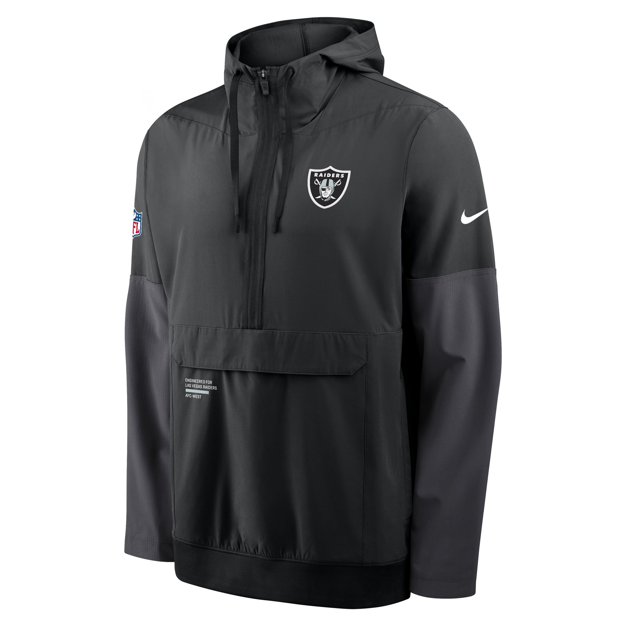 Las Vegas Raiders Nike Anorak - Mens, , rebel_hi-res