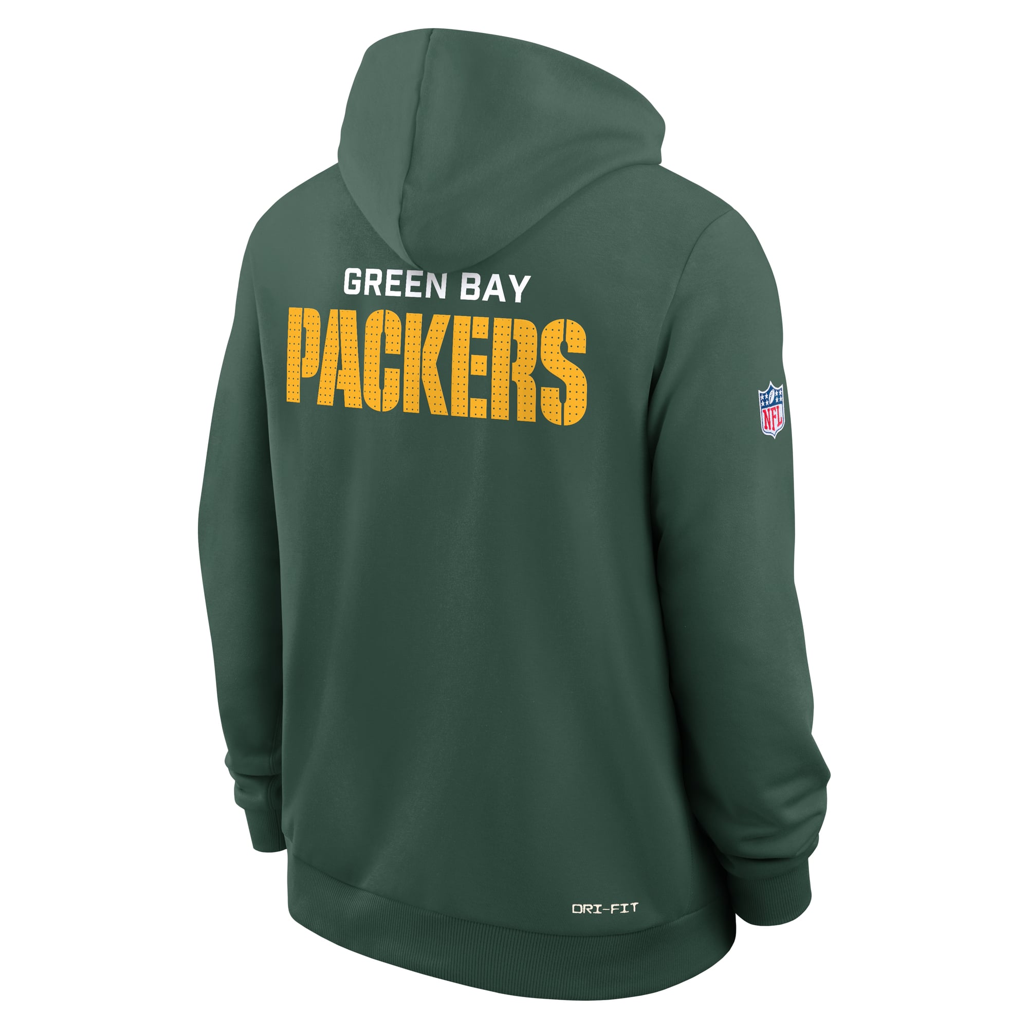 Green Bay Packers Nike Dri-FIT Hoodie - Mens, , rebel_hi-res