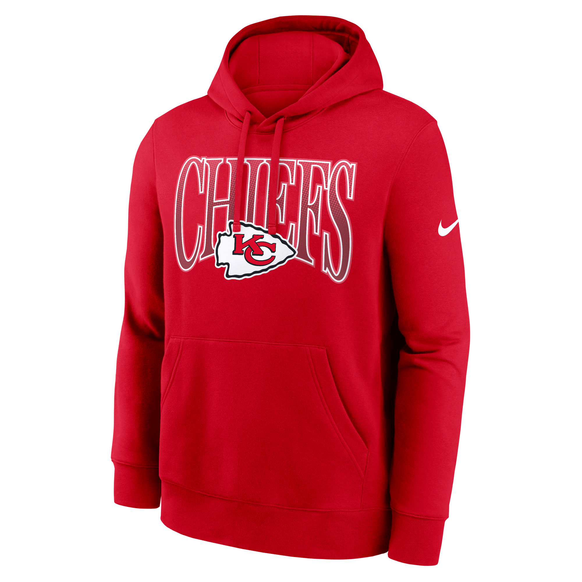Kansas City Chiefs Nike Rewind Club Hoodie - Mens, , rebel_hi-res