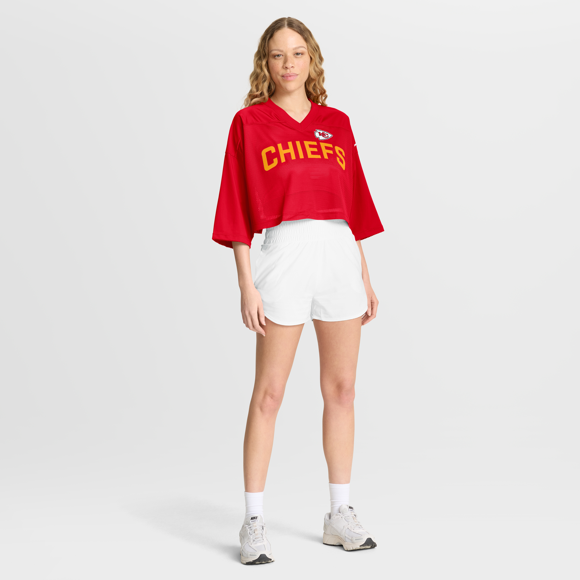 Kansas City Chiefs Nike Jersey Fashion Top - Womens, , rebel_hi-res