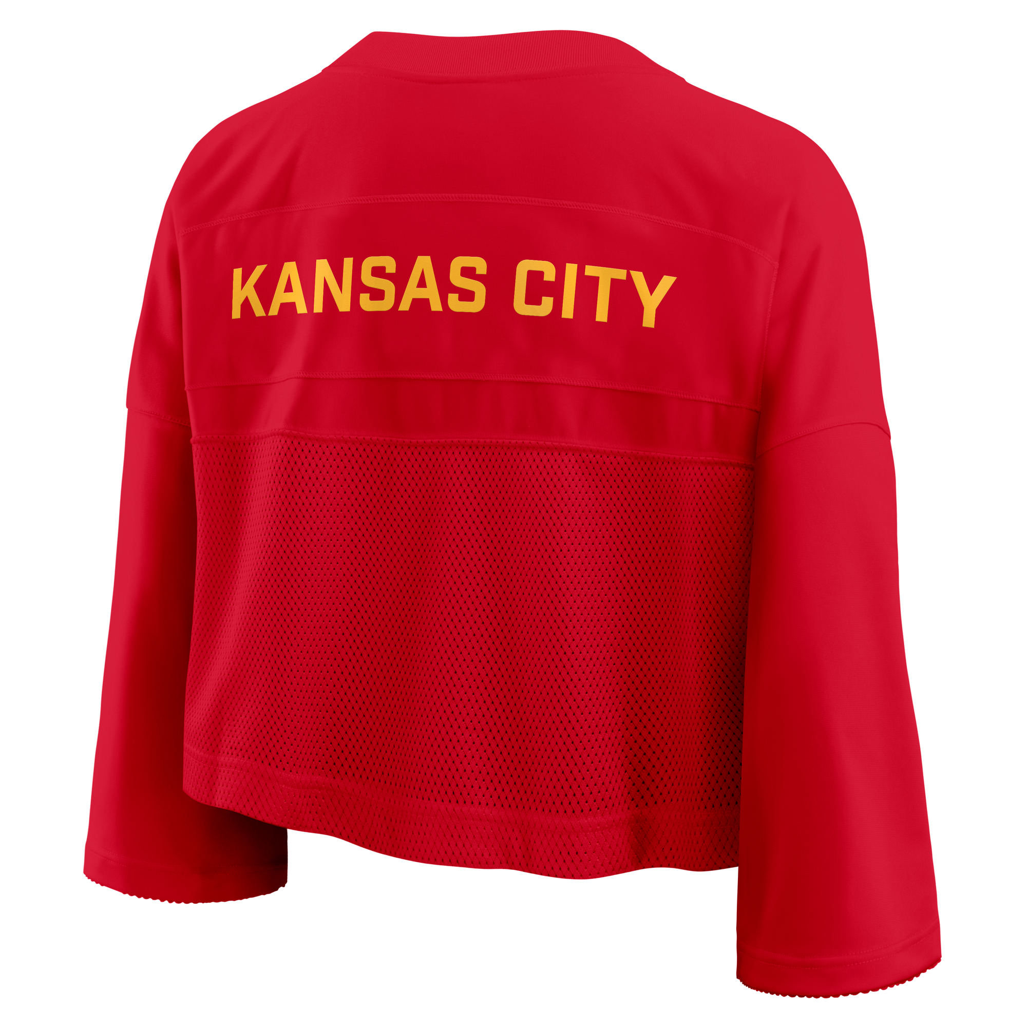 Kansas City Chiefs Nike Jersey Fashion Top - Womens, , rebel_hi-res