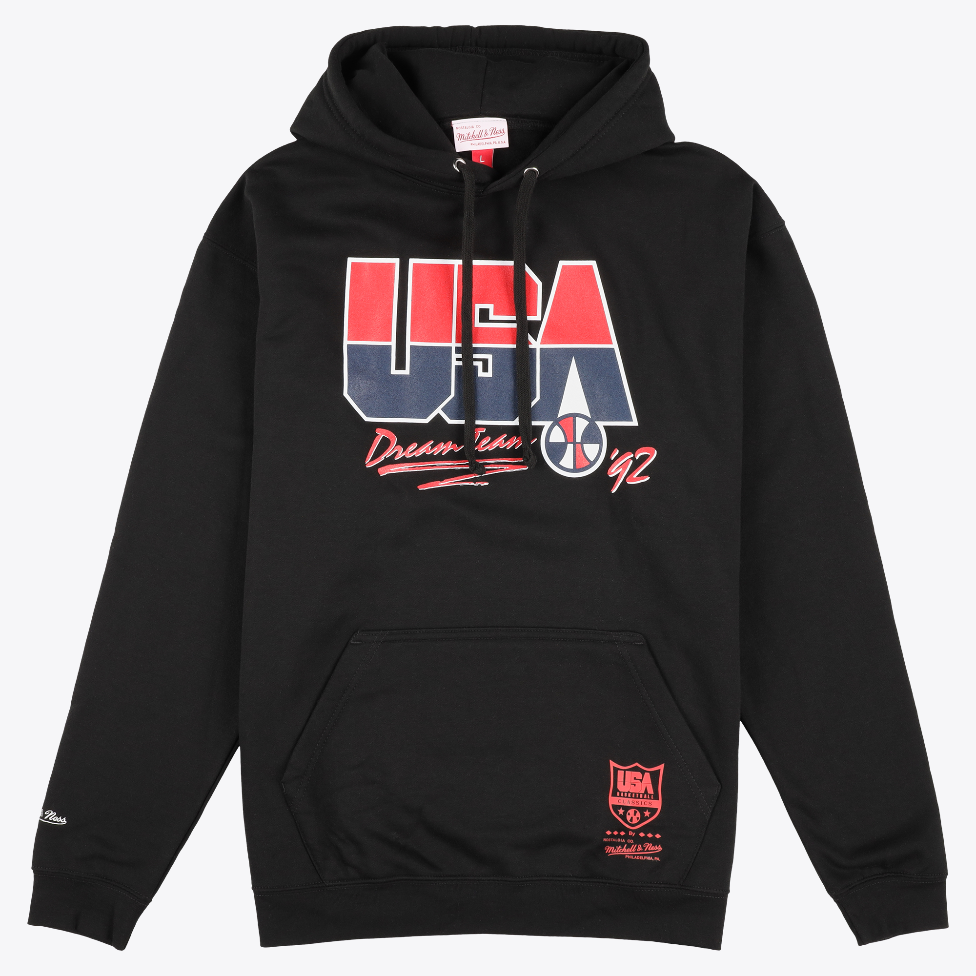 USA Basketball Mitchell & Ness Hoodie 1992, , rebel_hi-res