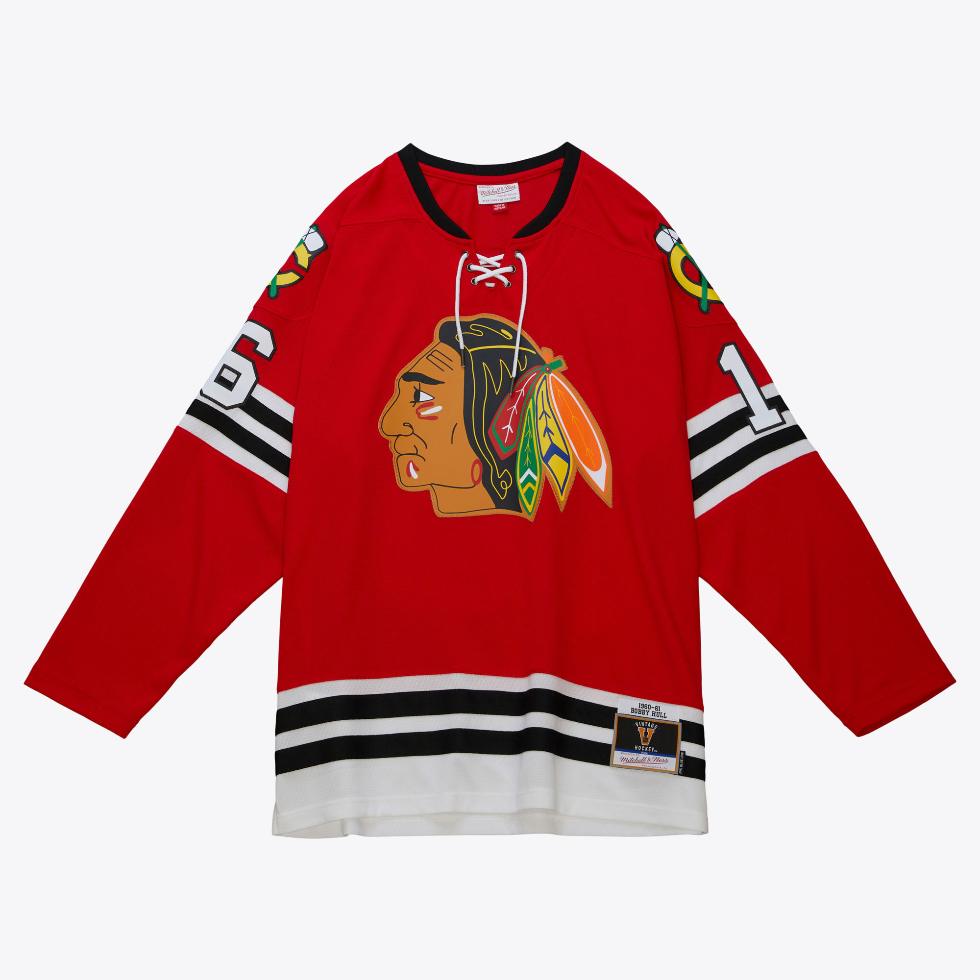 Chicago Blackhawks Mitchell & Ness Blue Line Jersey Bobby Hull 1960, , rebel_hi-res