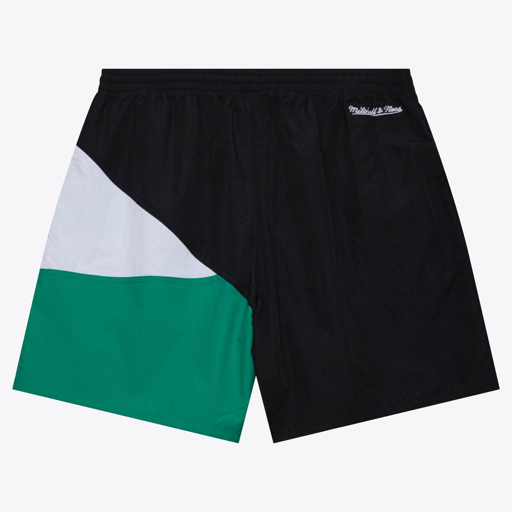 Boston Celtics Mitchell & Ness Woven Shorts Vintage Logo, , rebel_hi-res