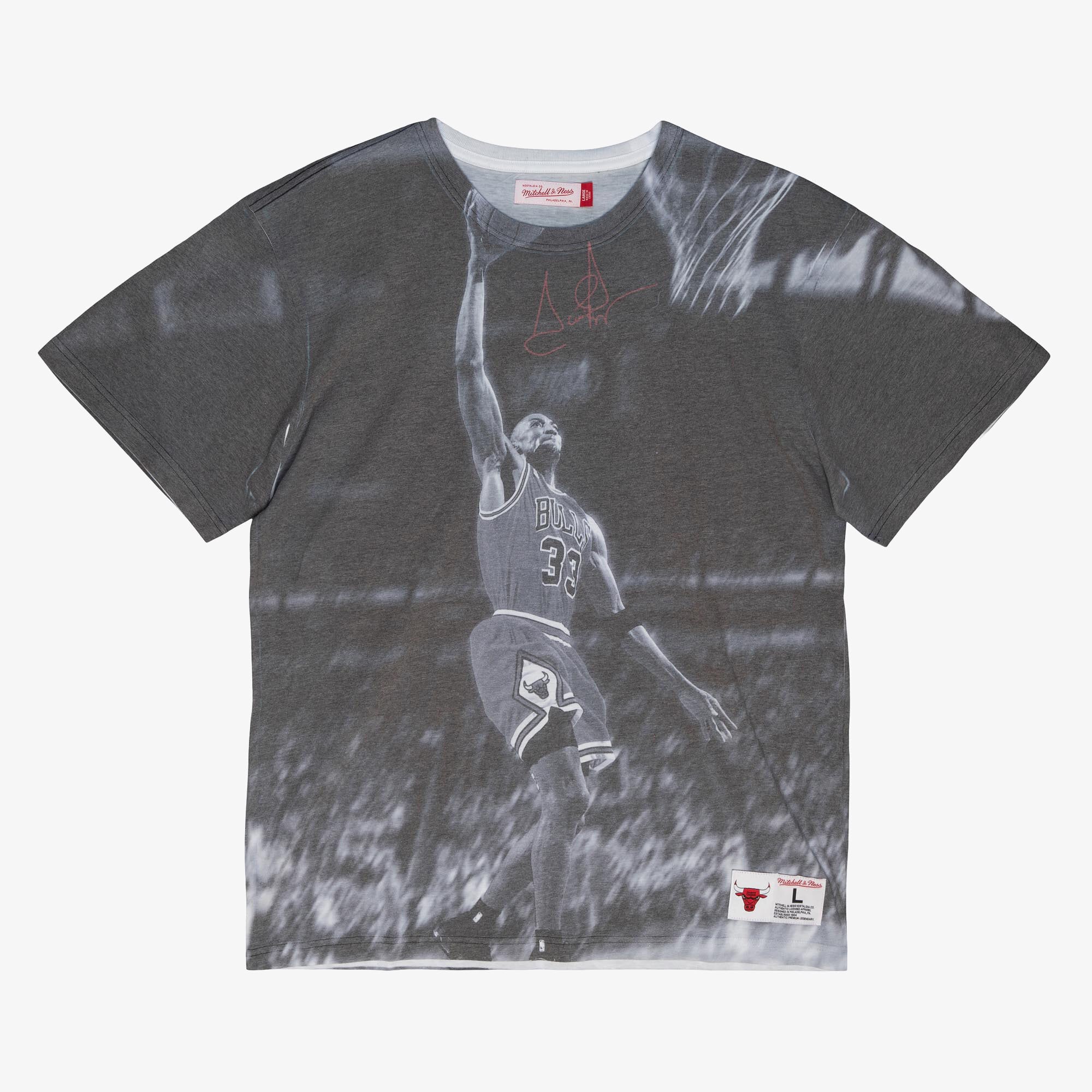 Chicago Bulls Mitchell & Ness Above The Rim T-Shirt Scottie Pippen, , rebel_hi-res