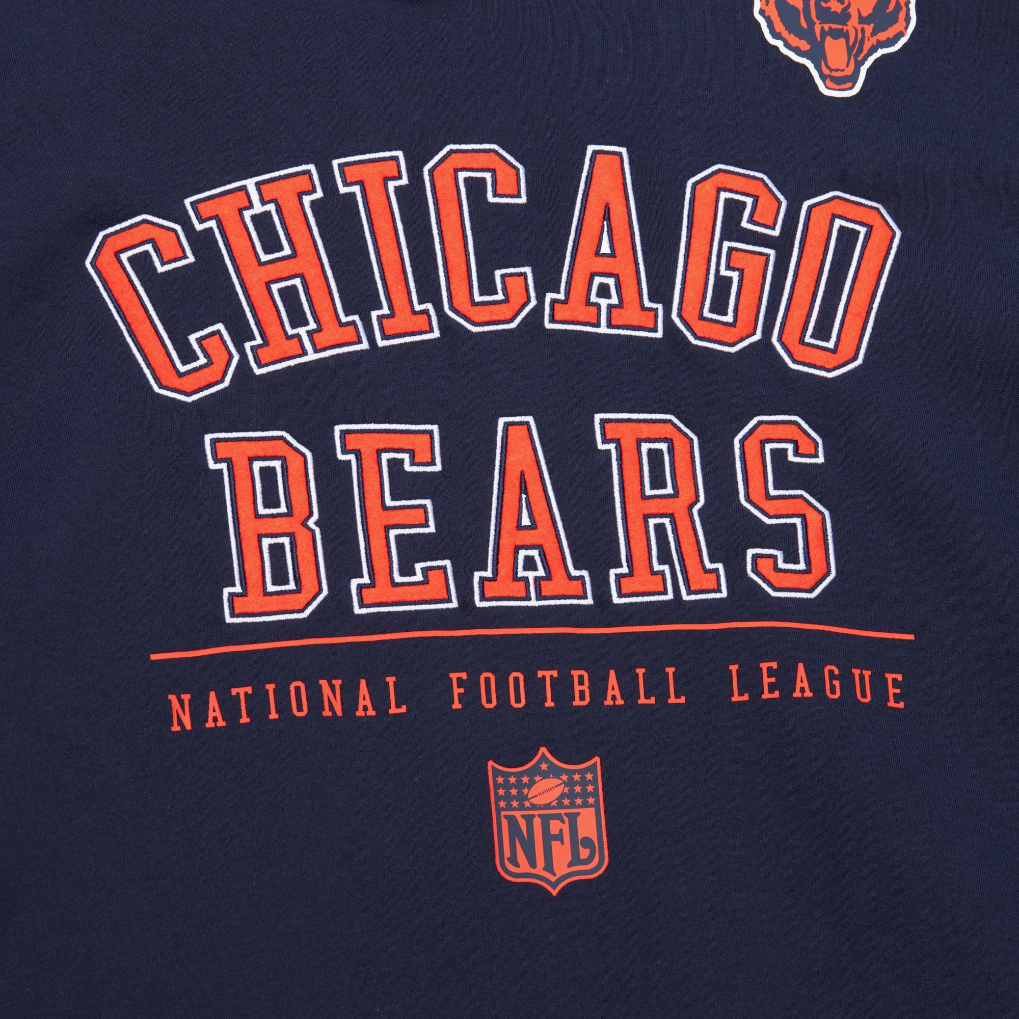 Chicago Bears Mitchell & Ness Retro Fleece Hoodie, , rebel_hi-res