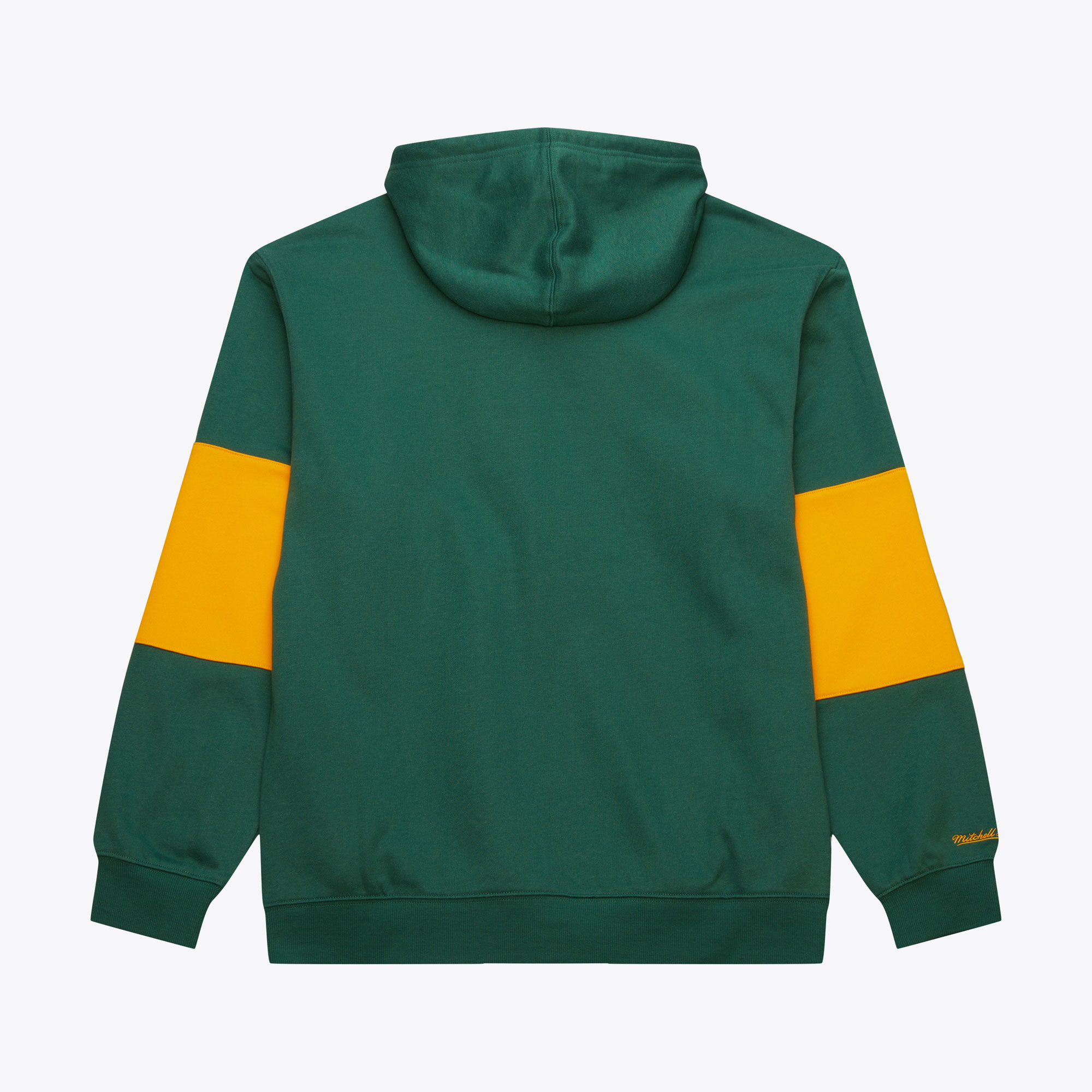 Green Bay Packers Mitchell & Ness Retro Fleece Hoodie, , rebel_hi-res