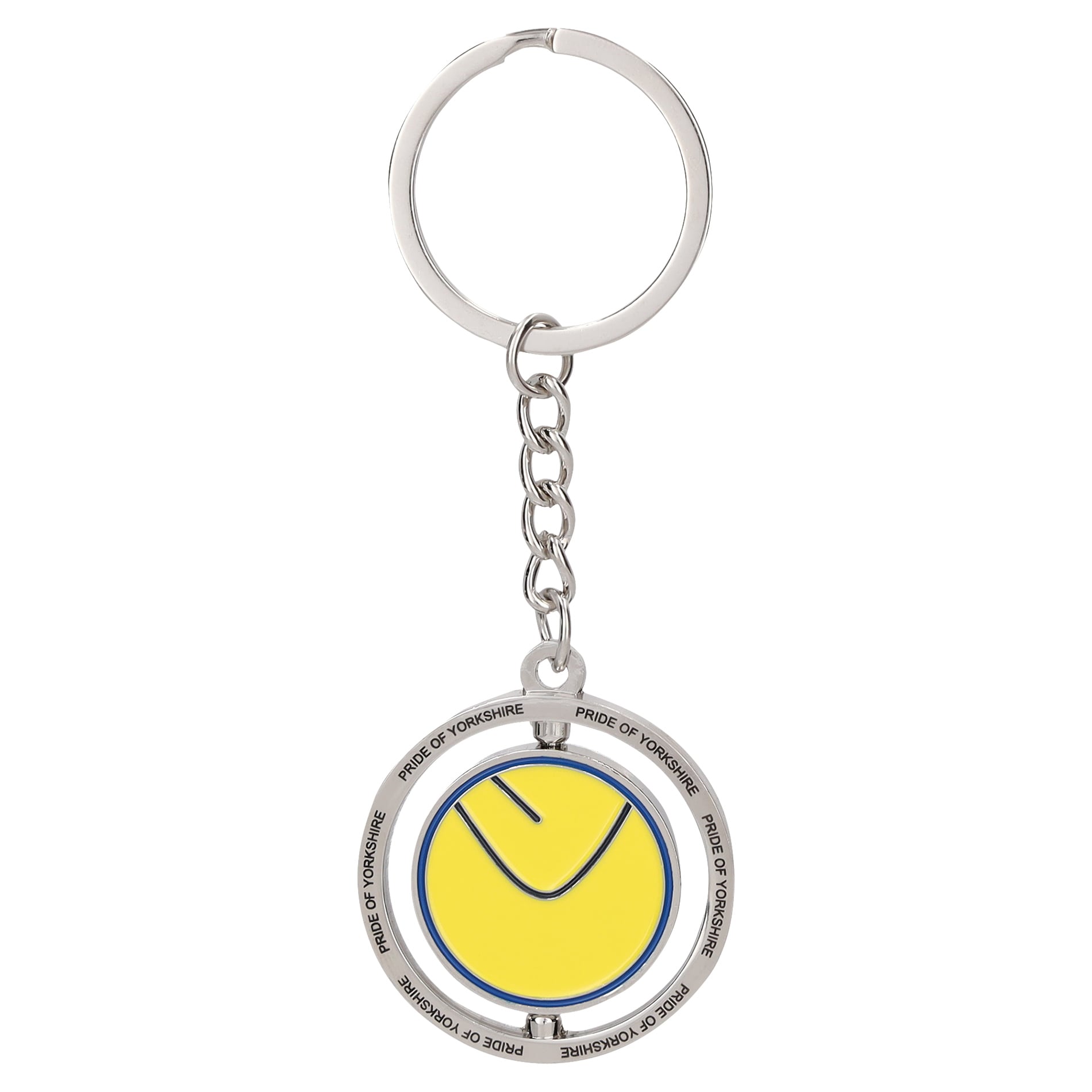 Leeds United Retro Spinner Keyring, , rebel_hi-res