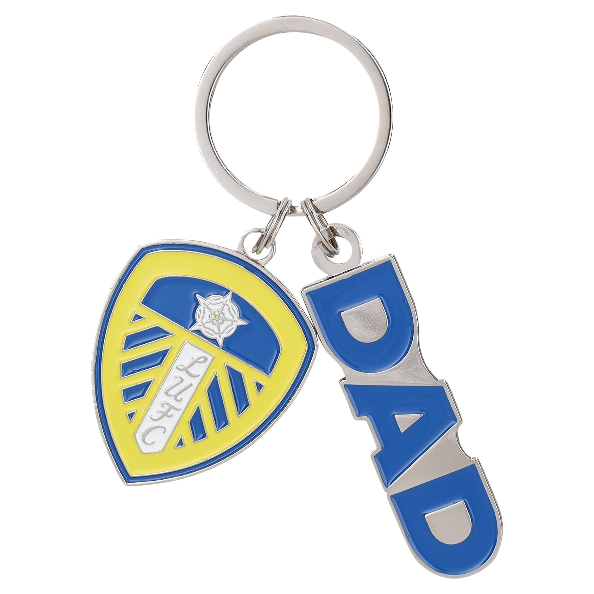 Leeds United Leeds United Dad Keyring, , rebel_hi-res