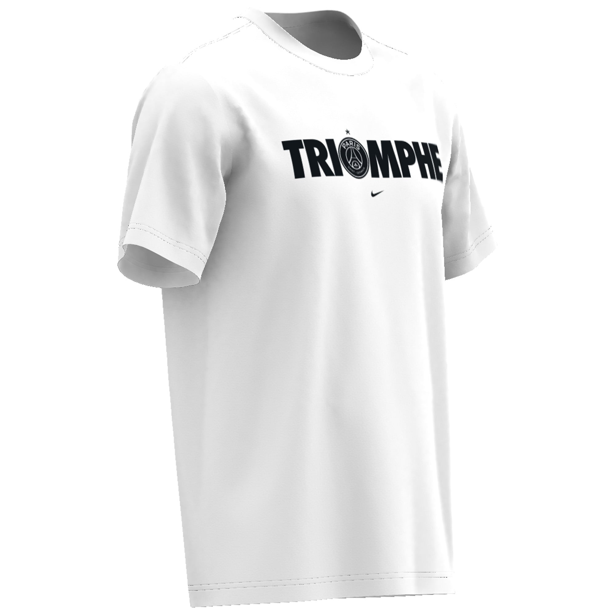 PSG Nike UCL Winners TRIOMPHE Tee 2025 - White, , rebel_hi-res
