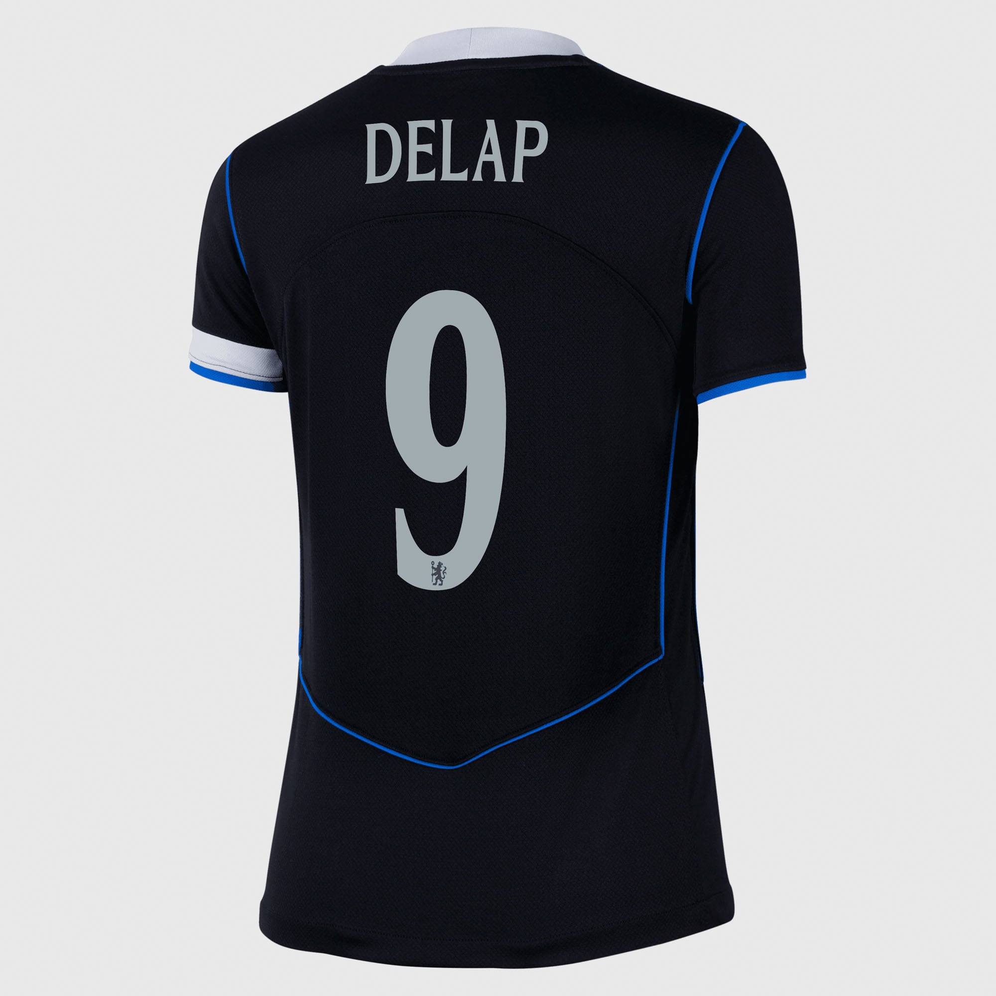 Chelsea Cup Nike Third Stadium Shirt 2025-26 - Womens with Delap 9 printing, , rebel_hi-res