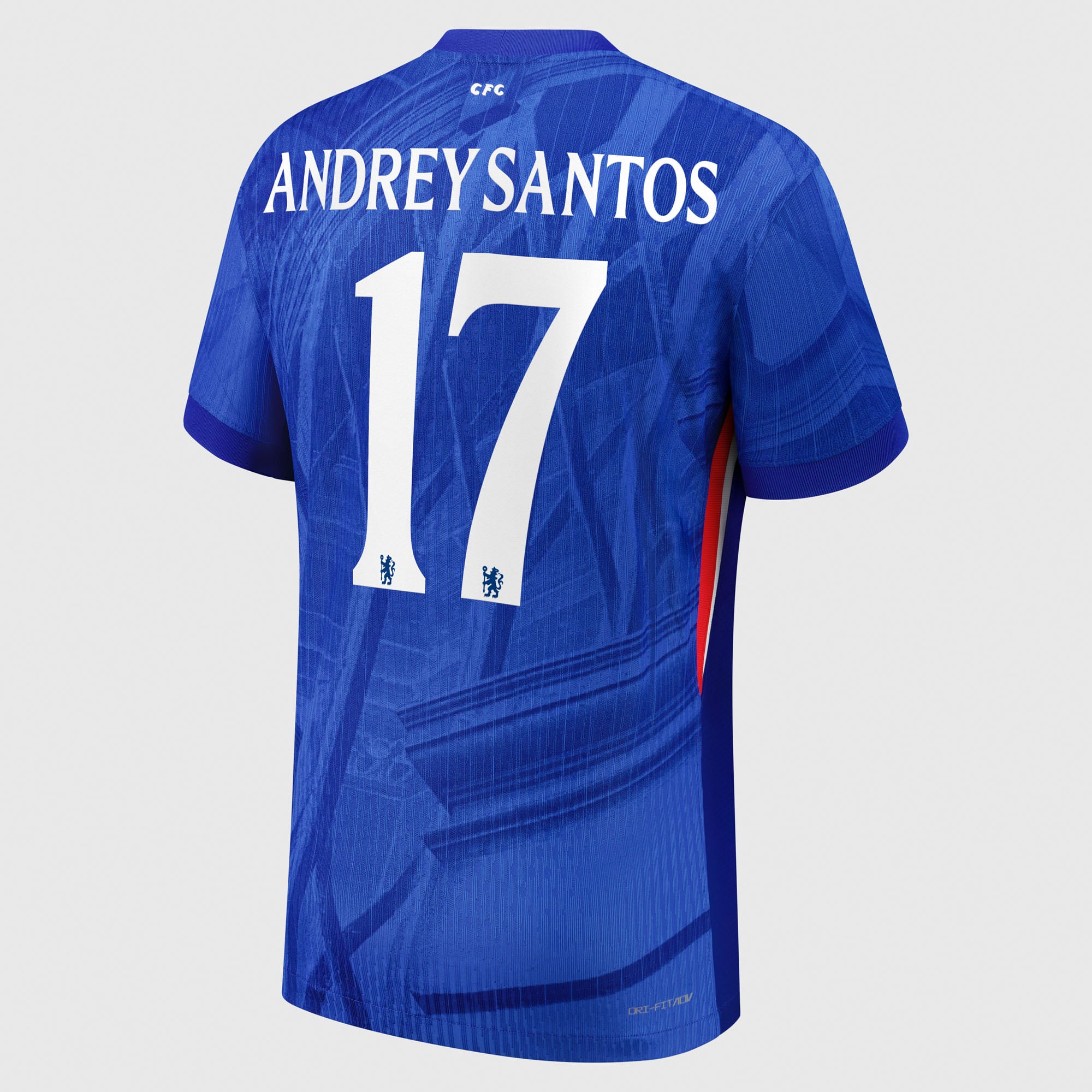 Chelsea Cup Nike Dri-FIT ADV Home Match Shirt 2025-26 - Kids with Andrey Santos 17 printing, , rebel_hi-res