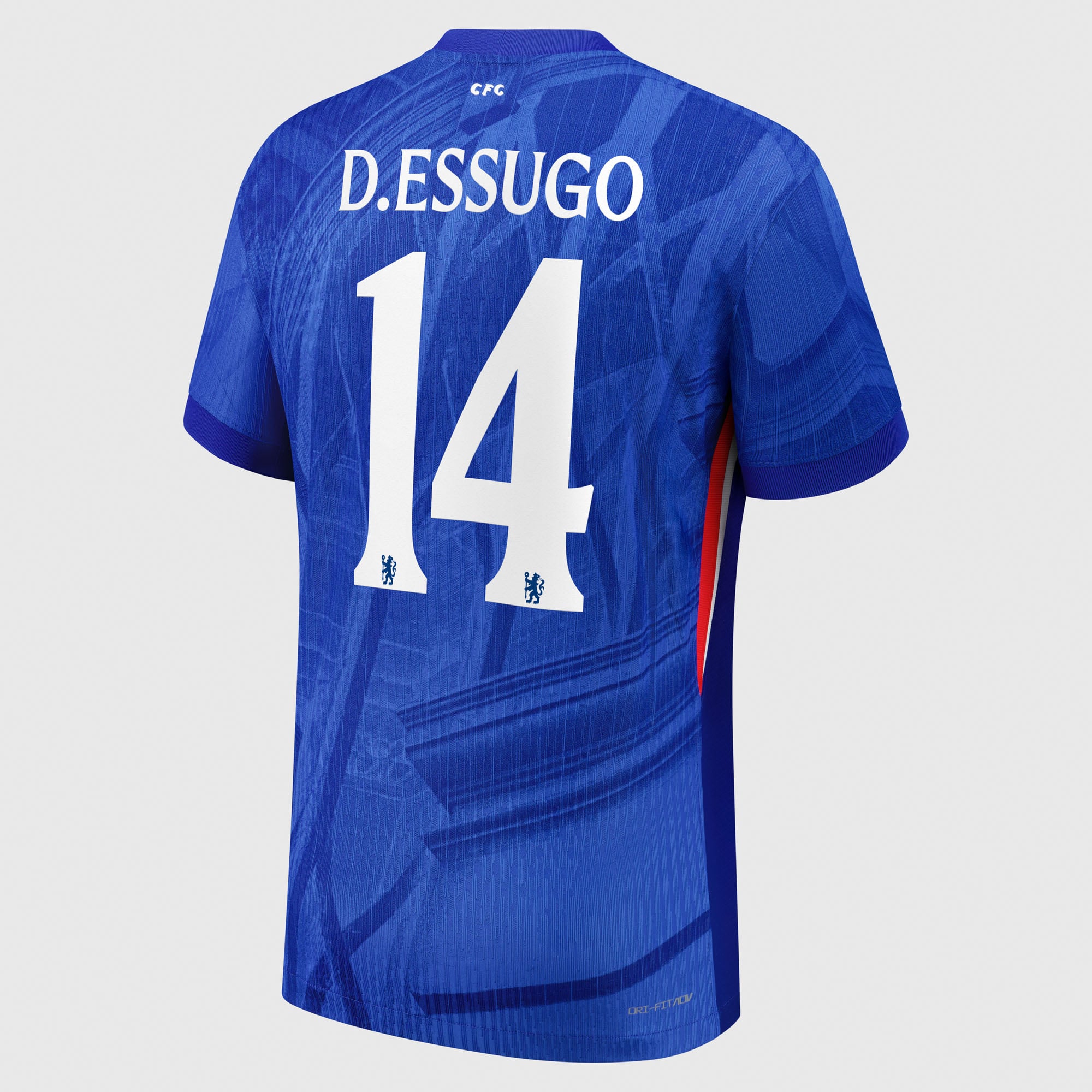 Chelsea Cup Nike Dri-FIT ADV Home Match Shirt 2025-26 - Kids with D.Essugo 14 printing, , rebel_hi-res