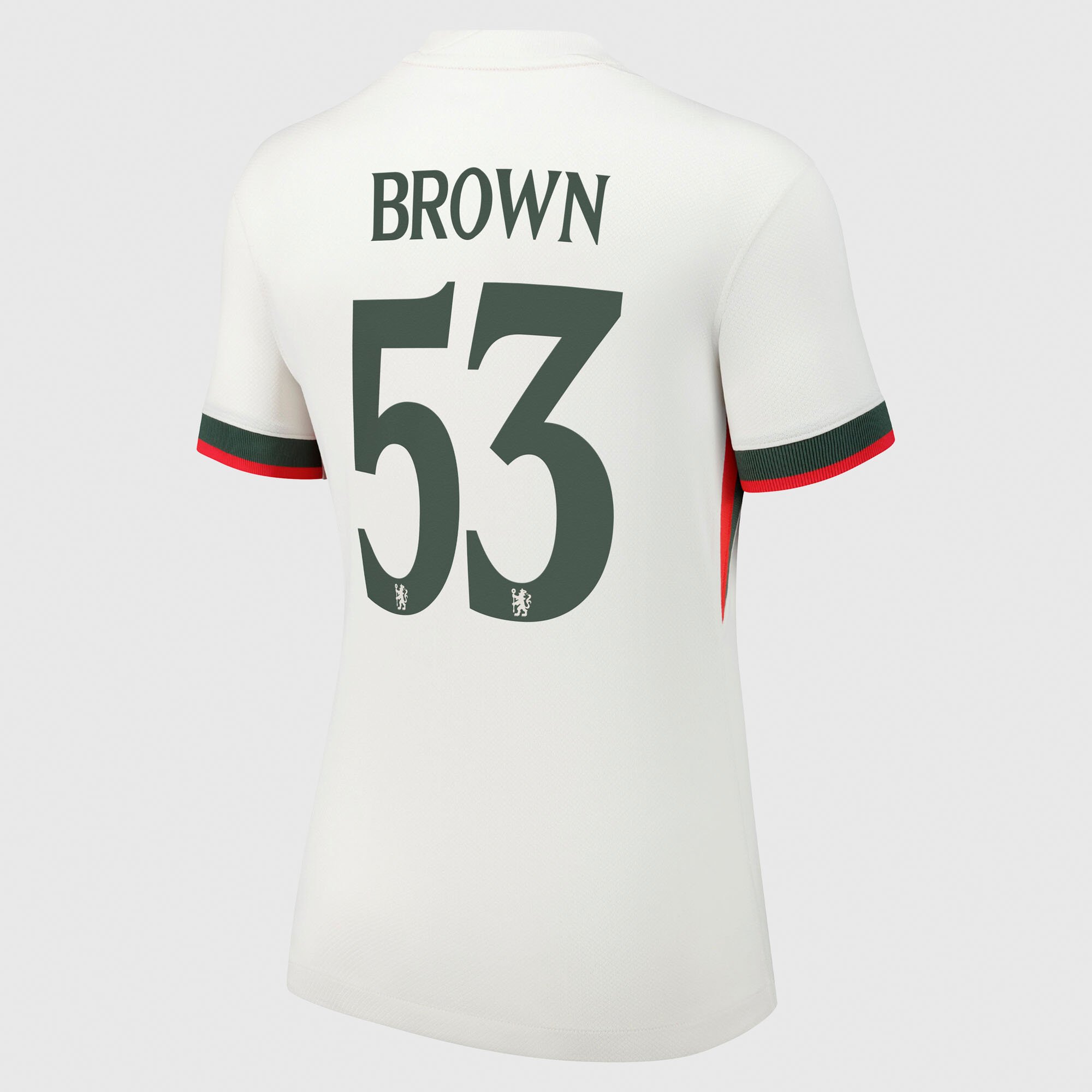 Chelsea Cup Nike Away Stadium Shirt 2025-26 - Womens with Brown 53 printing, , rebel_hi-res