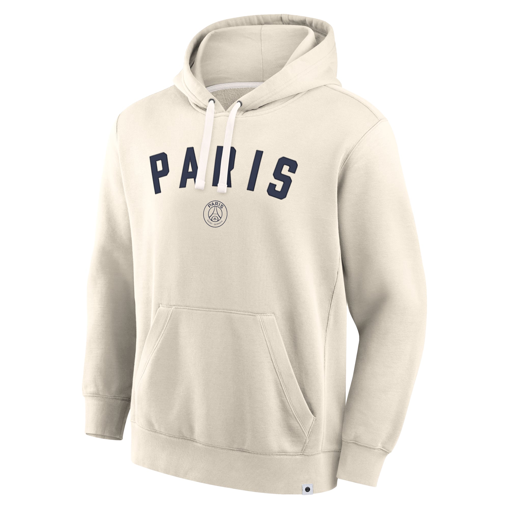 Paris Saint-Germain Oversized Hoodie - Turtledove - Mens, , rebel_hi-res