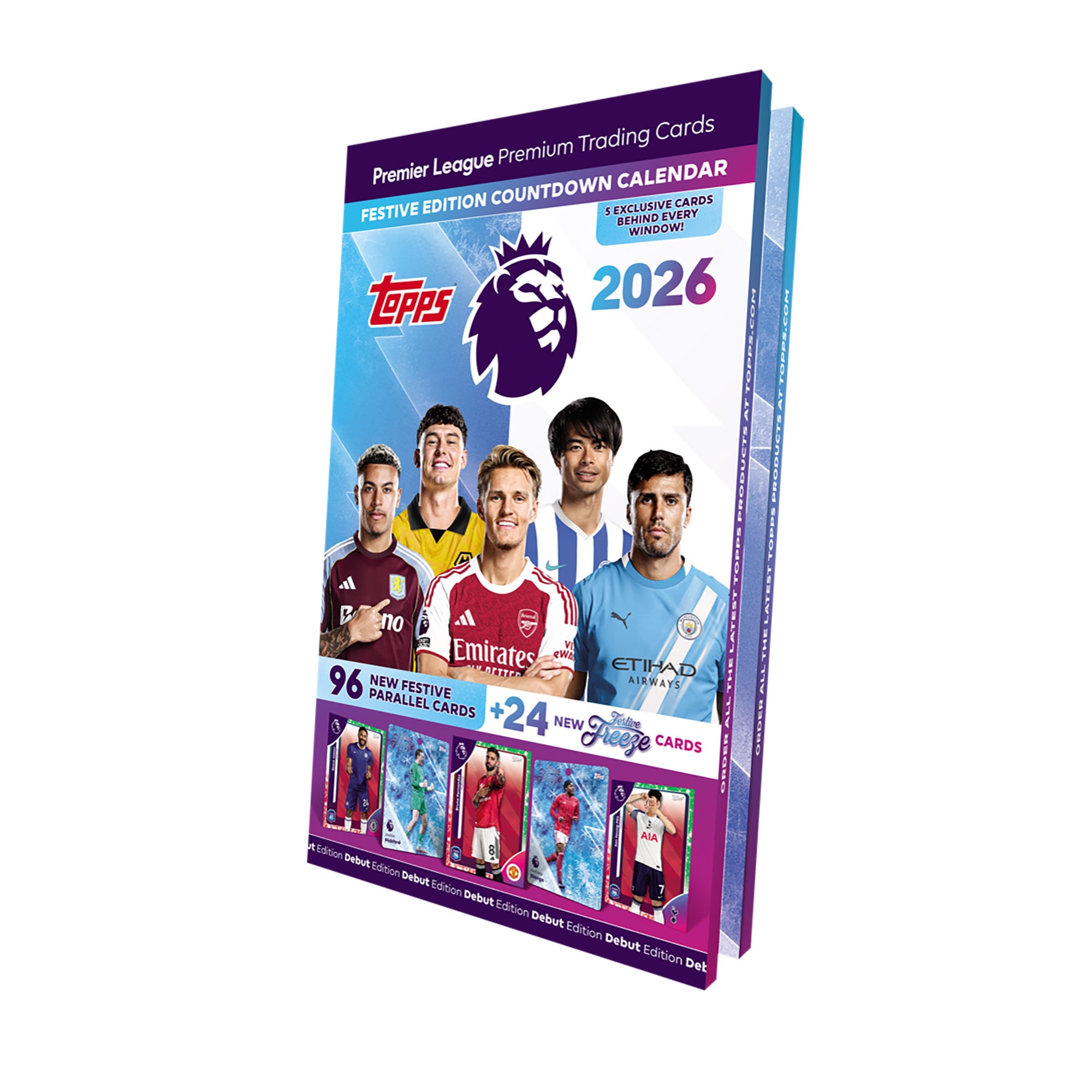 Premier League 2025/26 Topps Festive Countdown Calendar, , rebel_hi-res