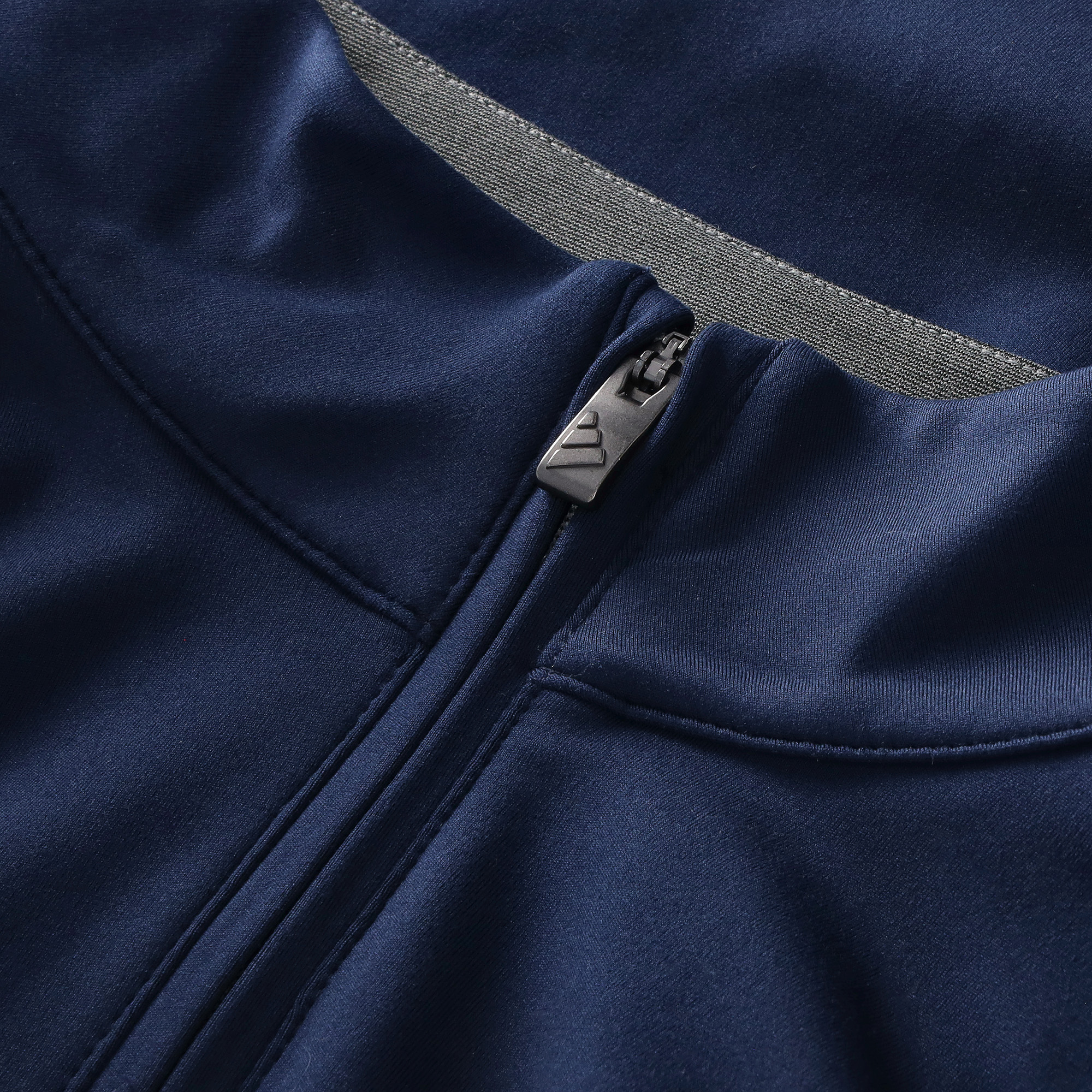 Leeds United adidas Golf Ultimate365 Classic Quarter-Zip - Navy, , rebel_hi-res
