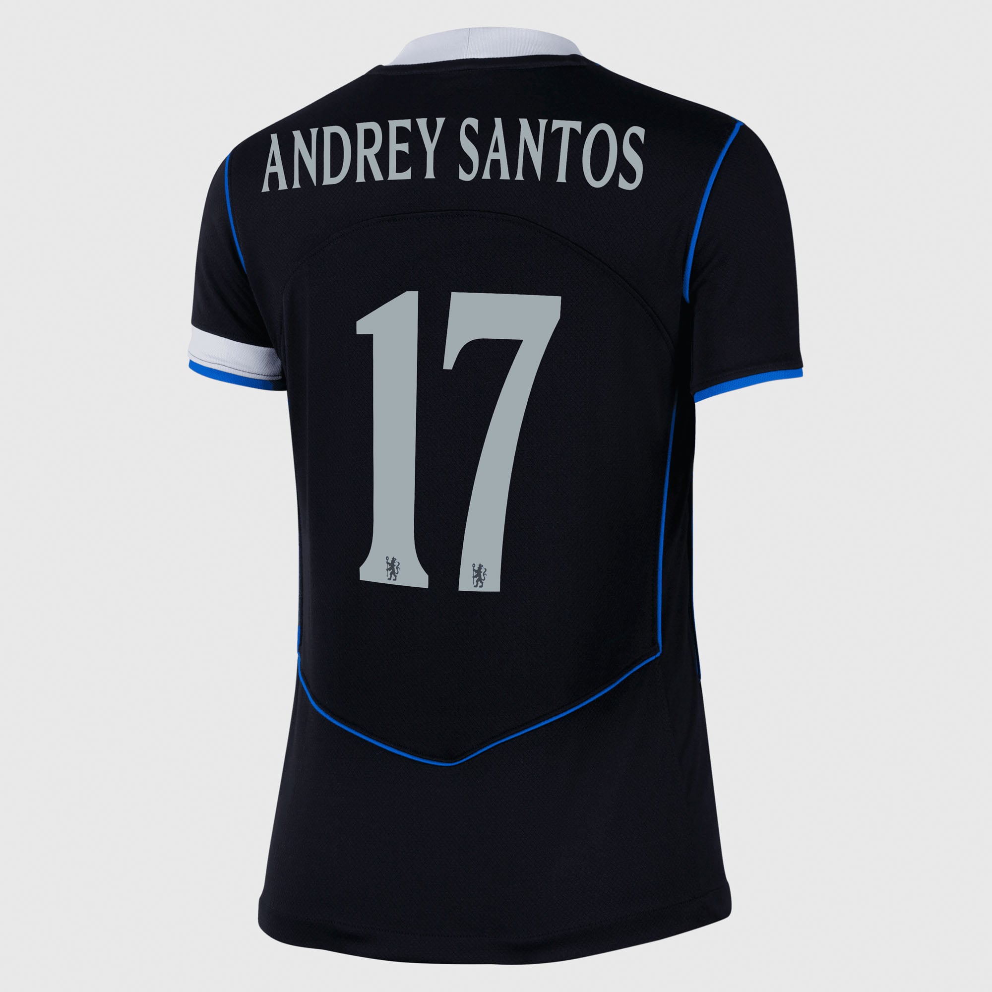 Chelsea Cup Nike Third Stadium Shirt 2025-26 - Womens with Andrey Santos 17 printing, , rebel_hi-res