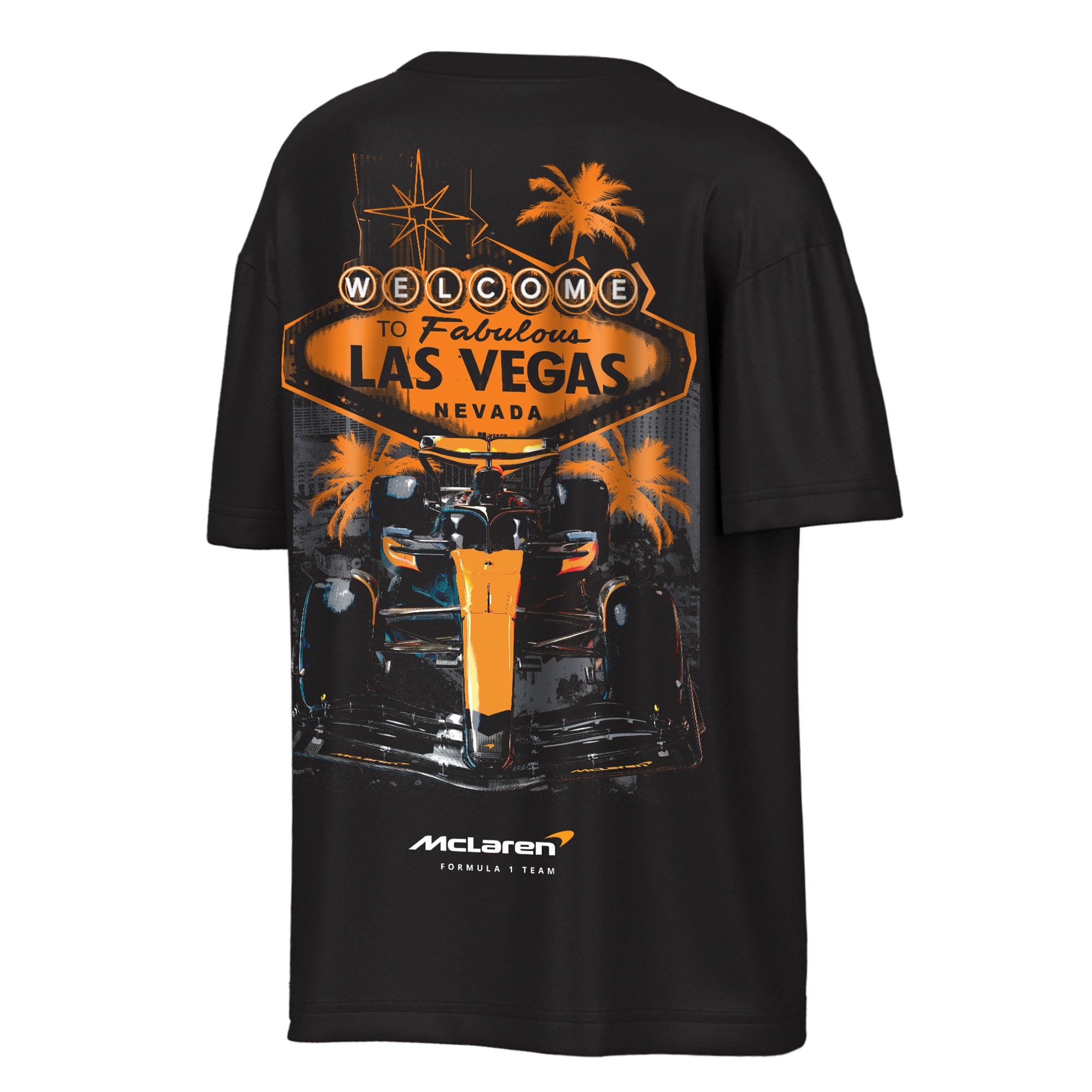 McLaren Raceway Vegas Oversized T-Shirt - Unisex, , rebel_hi-res