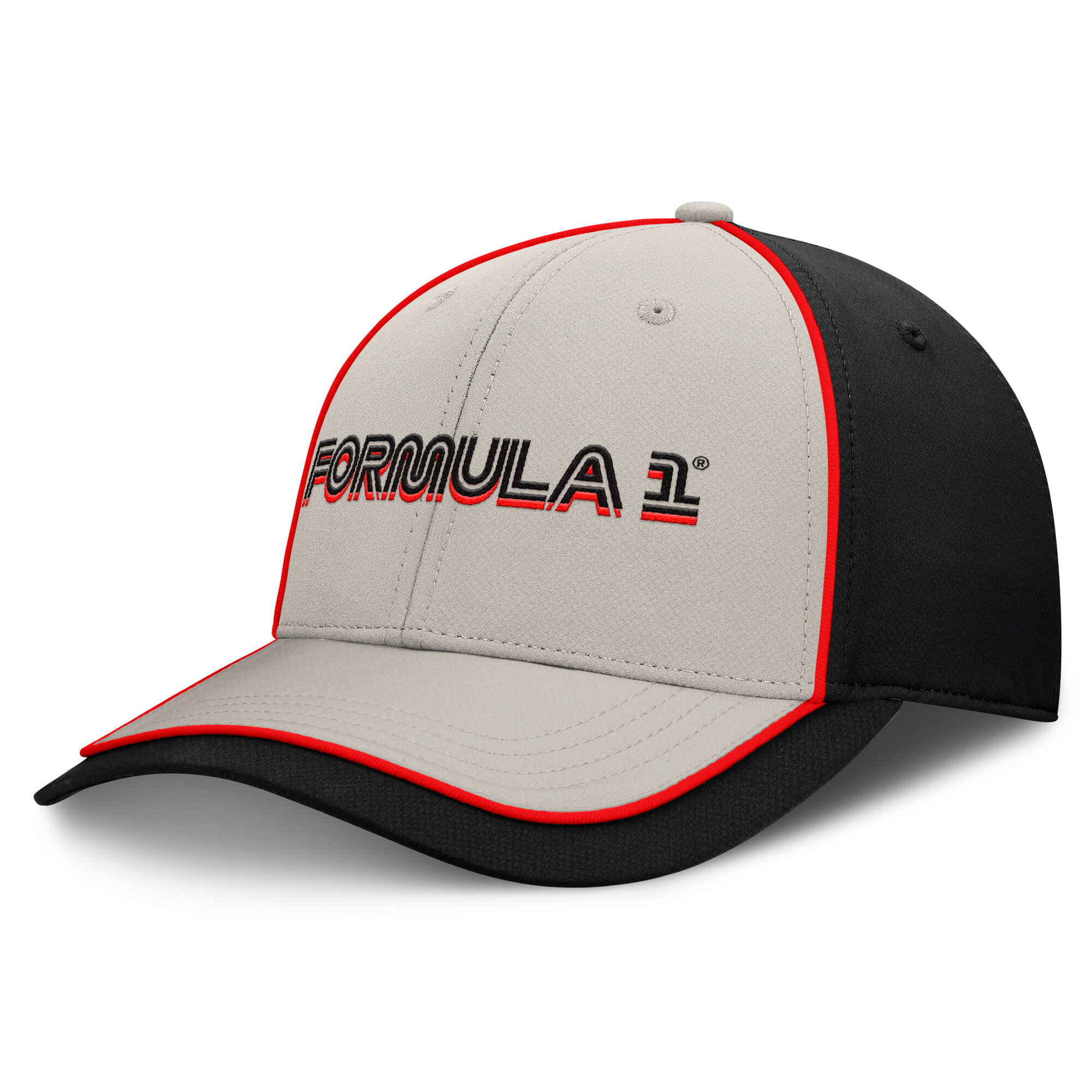 Simple F1 Cap Formula 1 Circuit Street Structured Cap - Grey | Rebel Sport