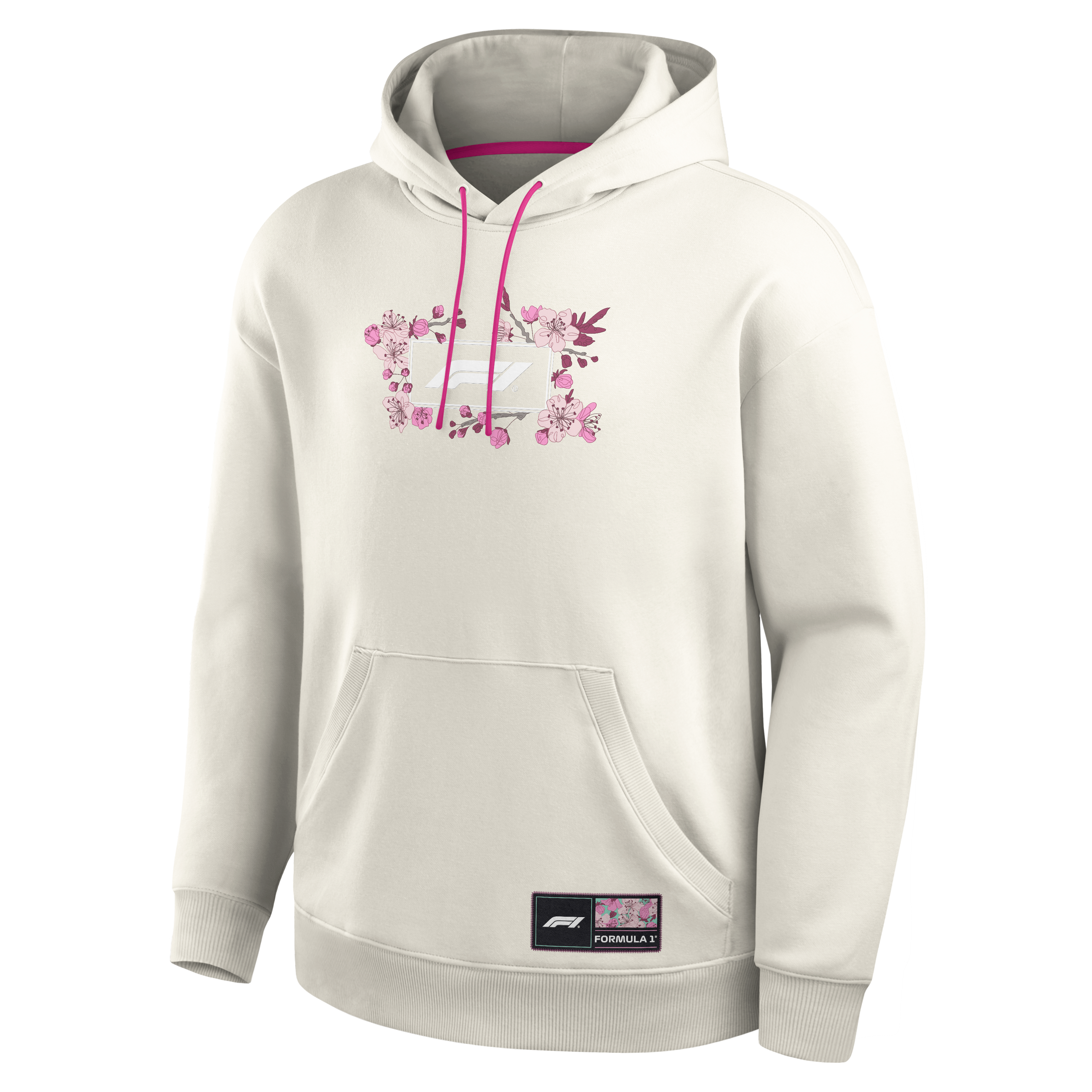 Formula 1 Japan Graphic Oversized Hoodie - Silver - Unisex, , rebel_hi-res