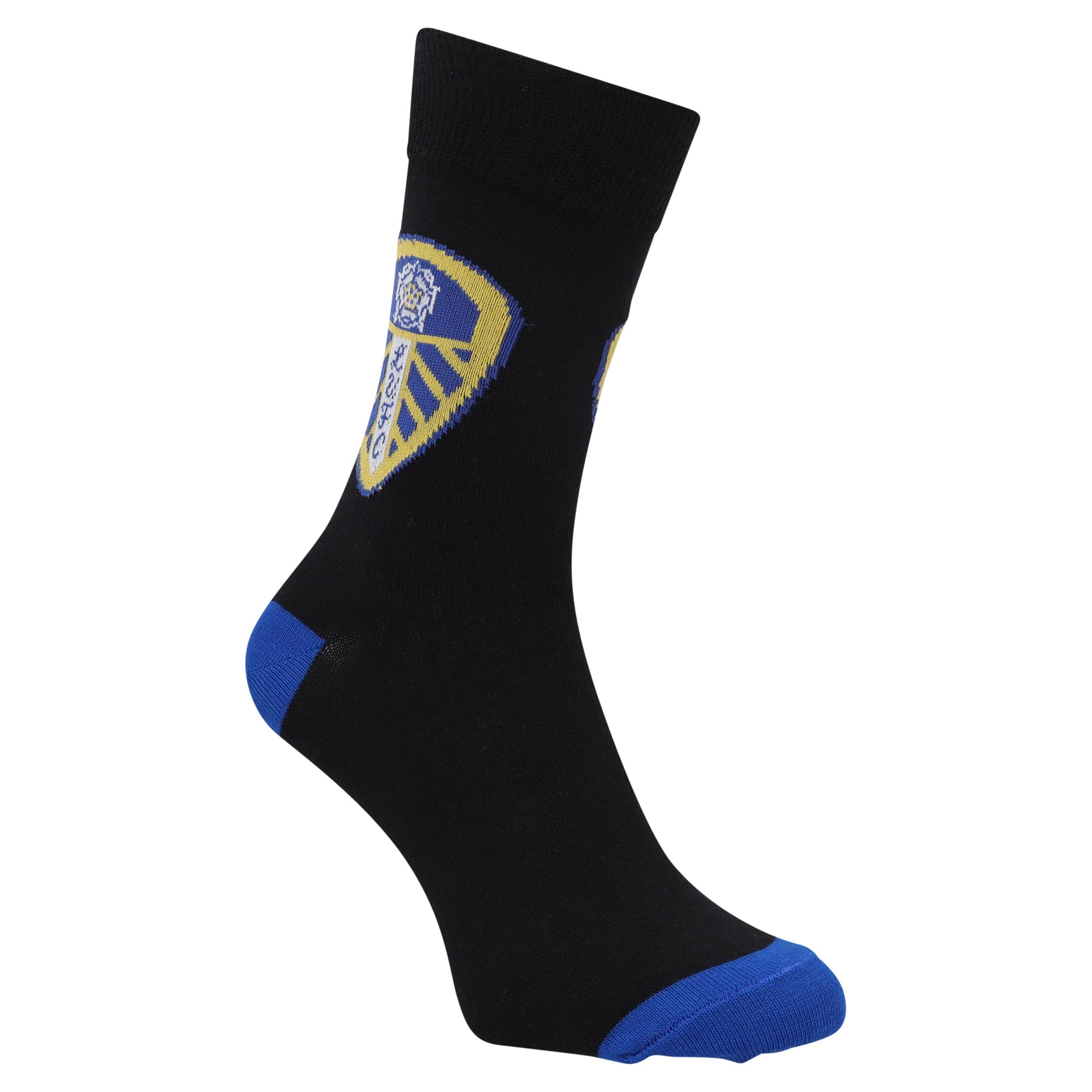 Leeds United Days Of The Week 7 Pack Socks - Black - Adults, , rebel_hi-res