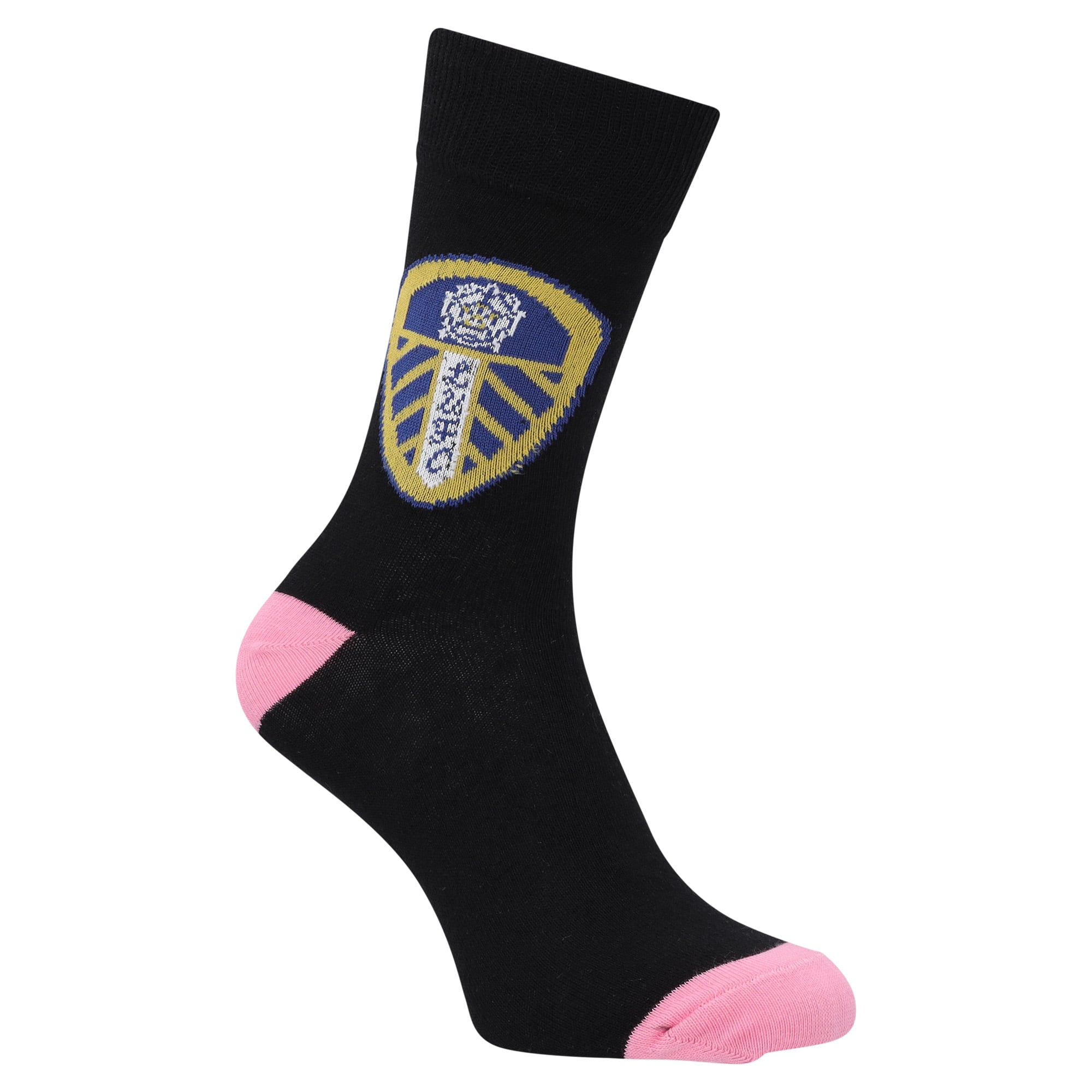 Leeds United Days Of The Week 7 Pack Socks - Black - Adults, , rebel_hi-res