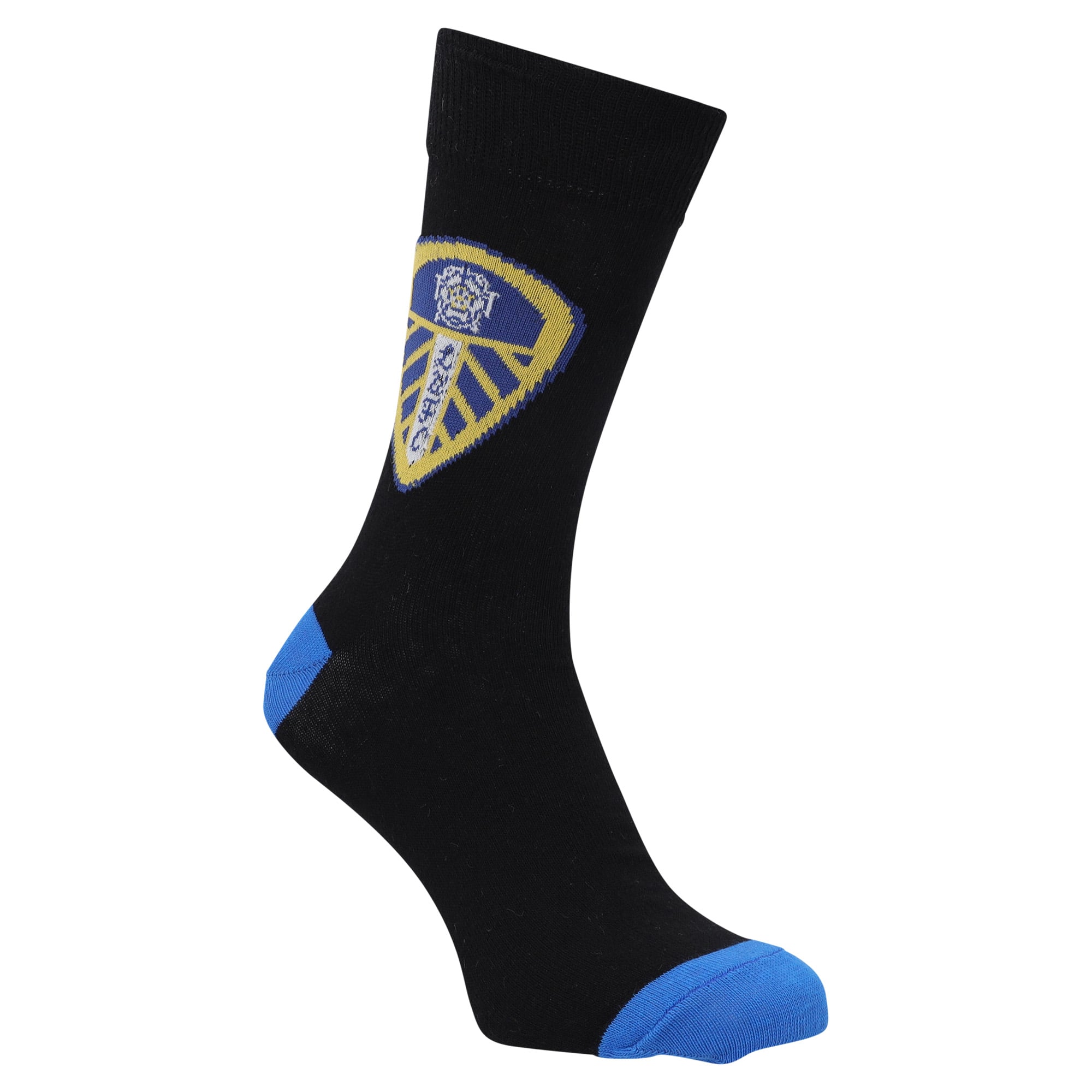 Leeds United Days Of The Week 7 Pack Socks - Black - Adults, , rebel_hi-res