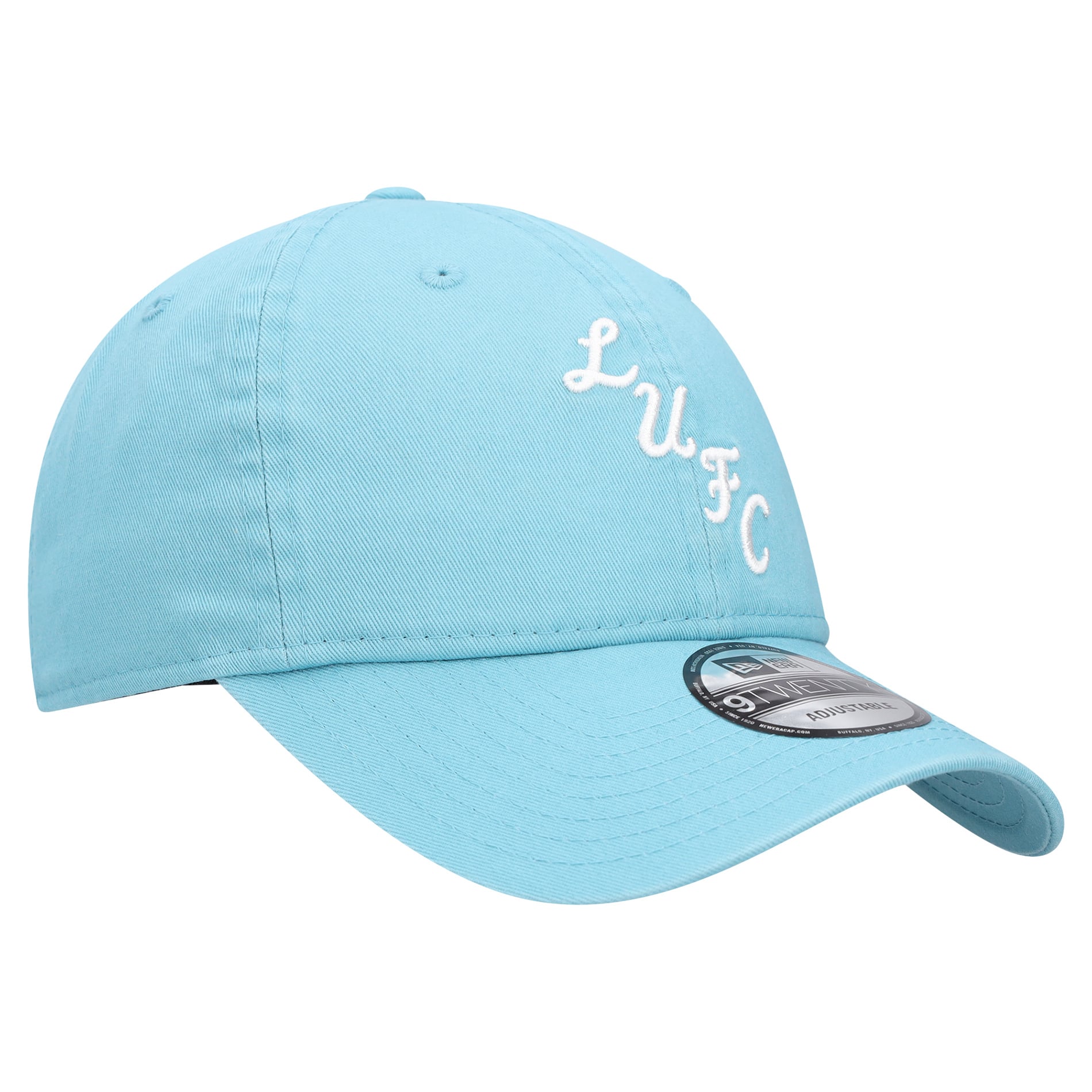 Leeds United New Era Italian Wash 9TWENTY - Blue Foam - Unisex, , rebel_hi-res