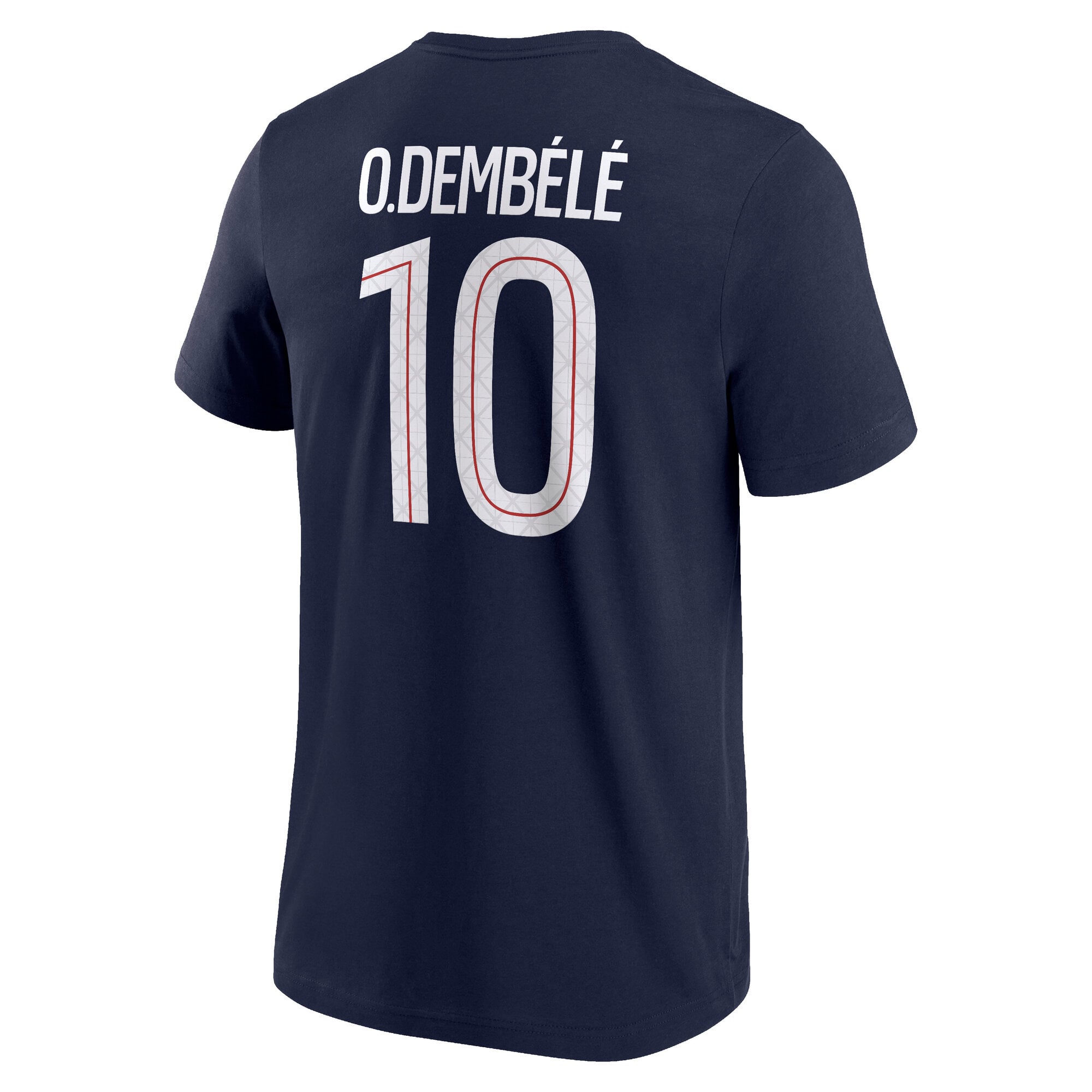 PSG Nike O. Demb&eacute;l&eacute; 10 Graphic T-Shirt - Navy - Mens, , rebel_hi-res