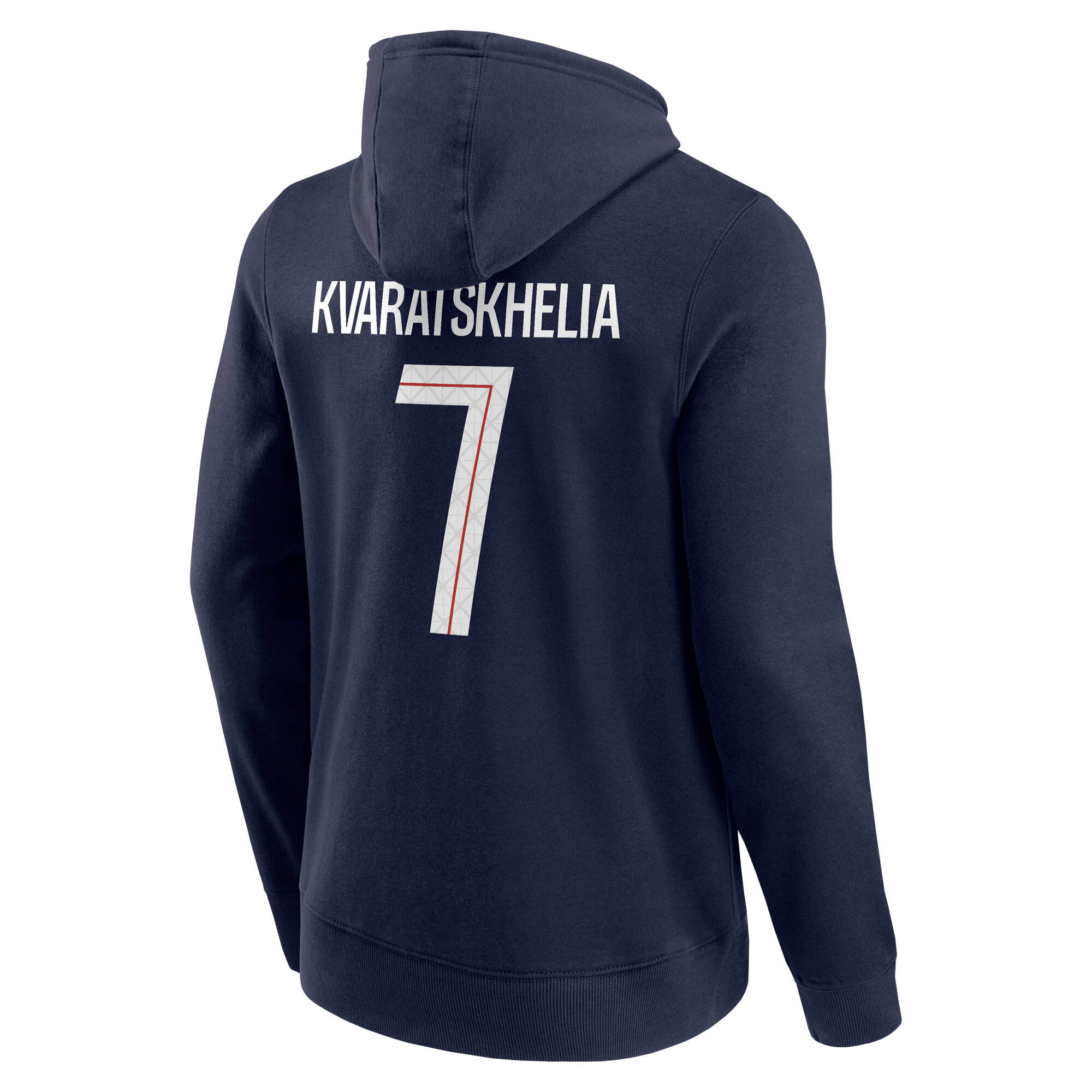 PSG Nike Kvaratskhelia 7 Graphic Hoodie - Navy - Mens, , rebel_hi-res