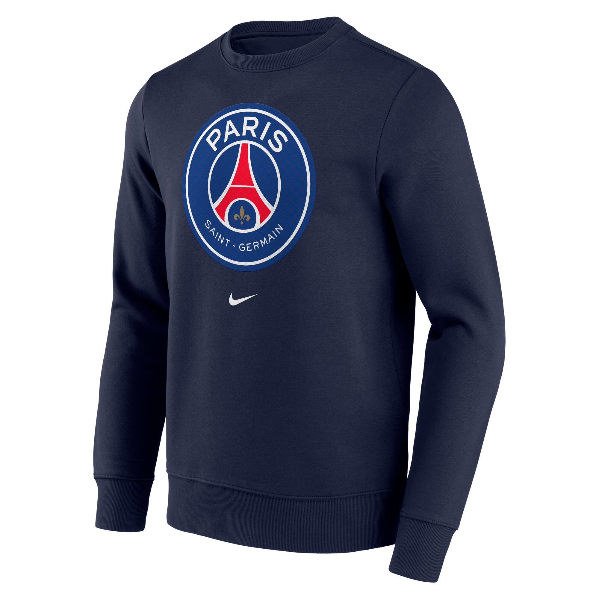 PSG Nike Kvaratskhelia 7 Graphic Crew Sweatshirt - Navy - Mens, , rebel_hi-res